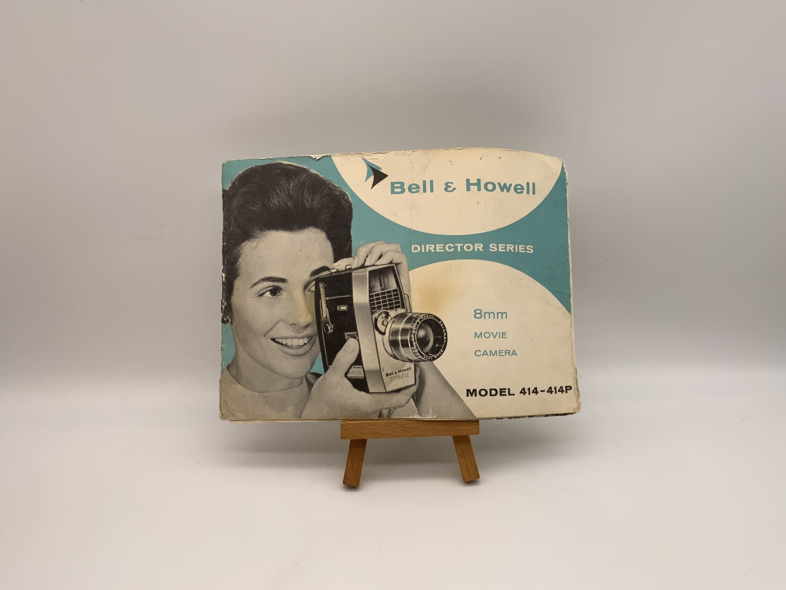 Bell & Howell Model 414-414P 8mm Movie Camera Bedienungsanleitung Englisch