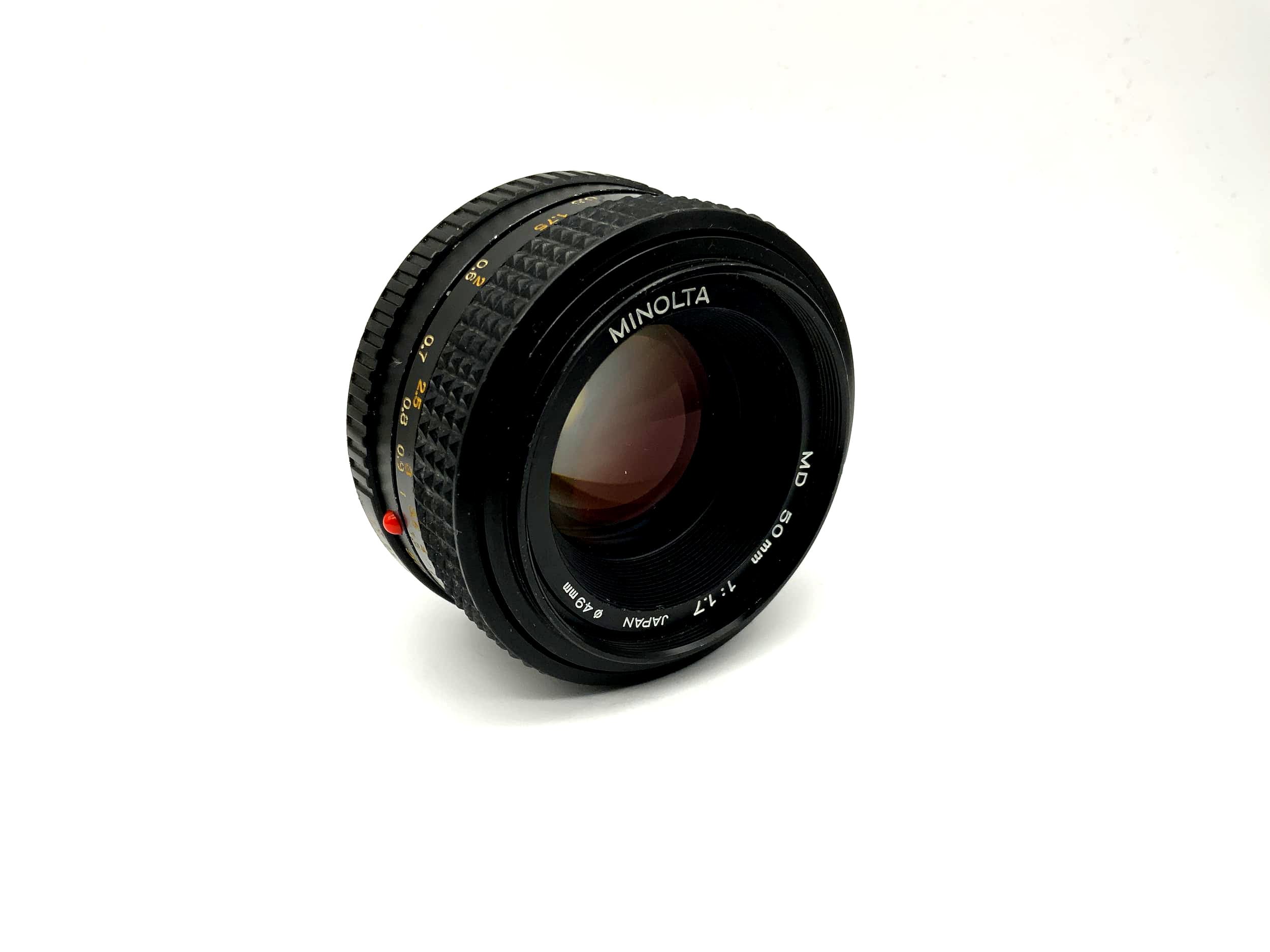 Minolta 50mm 1:1.7 Objektiv Kamera Camera Lens (Minolta MD)