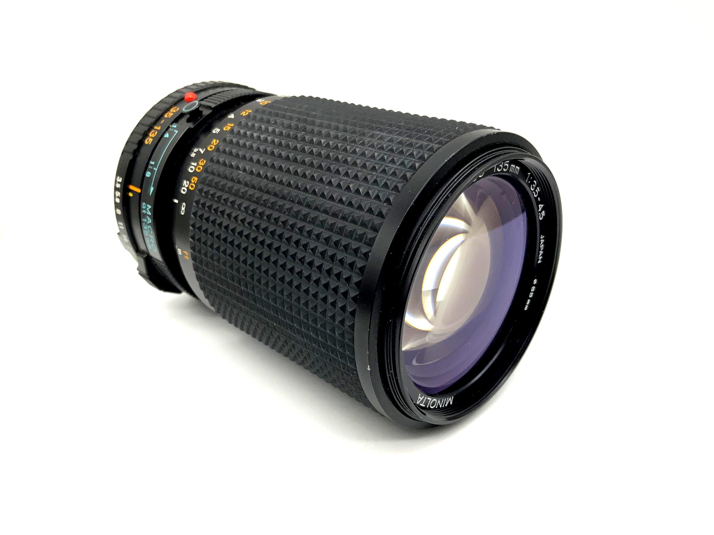 Minolta 35-135mm 1:3.5-4.5 Objektiv Zoom Kamera Camera Lens (Minolta MD)