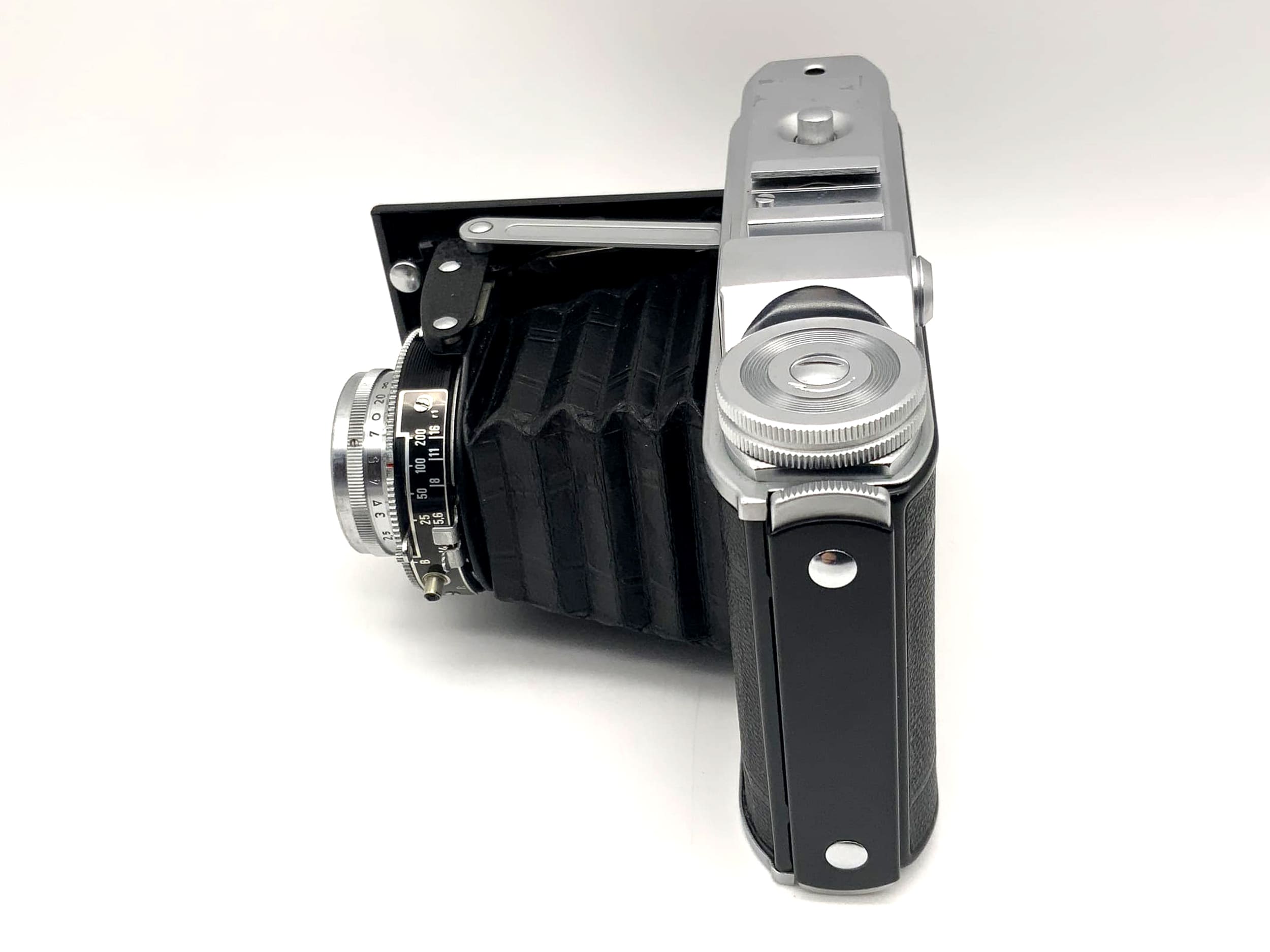 Voigtländer Perkeo I Klappkamera mit Vaskar 1:4.5/80 Pronto