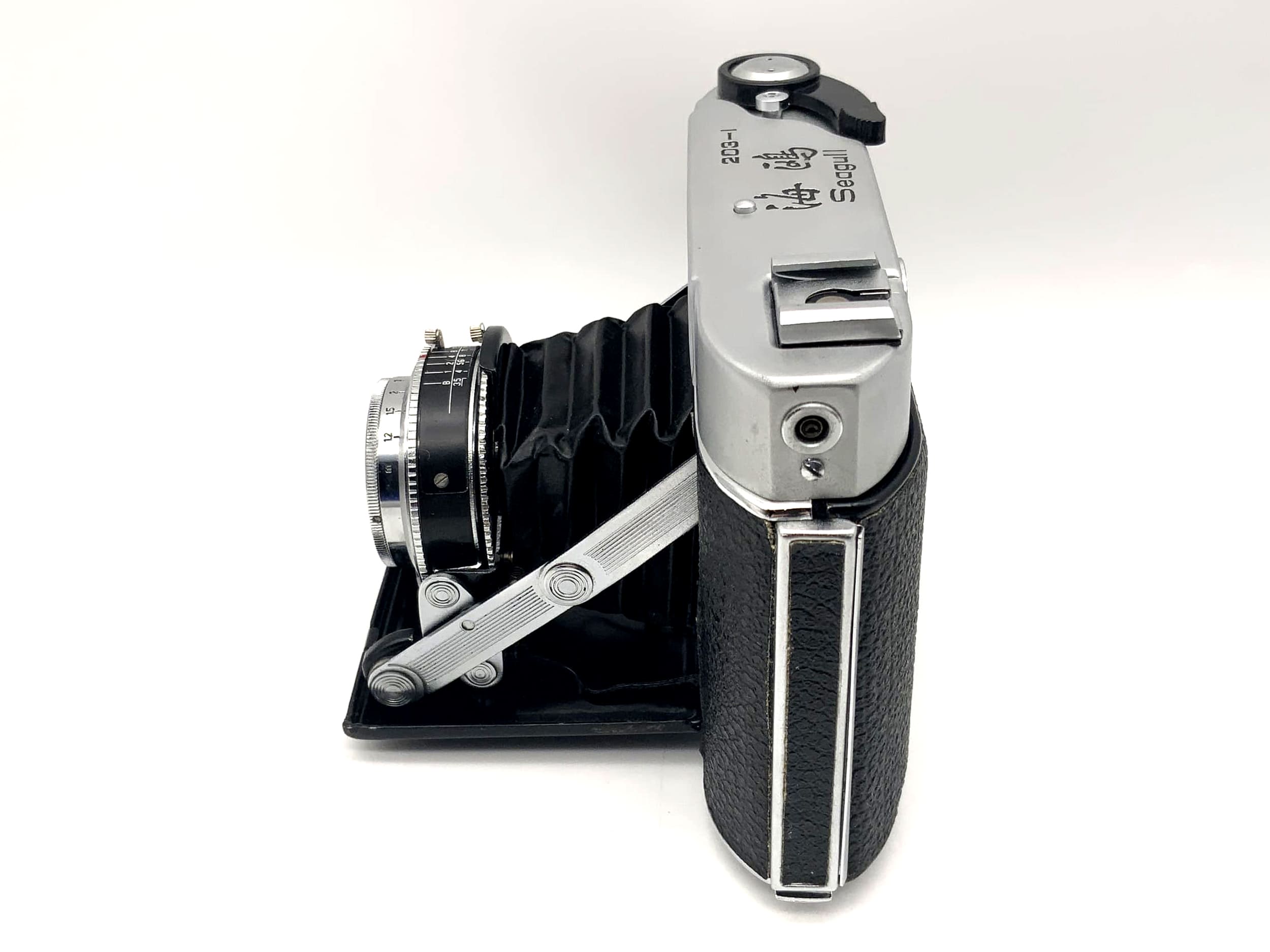 Seagull 203-1 Klappkamera mit S-111-2 3.5/75