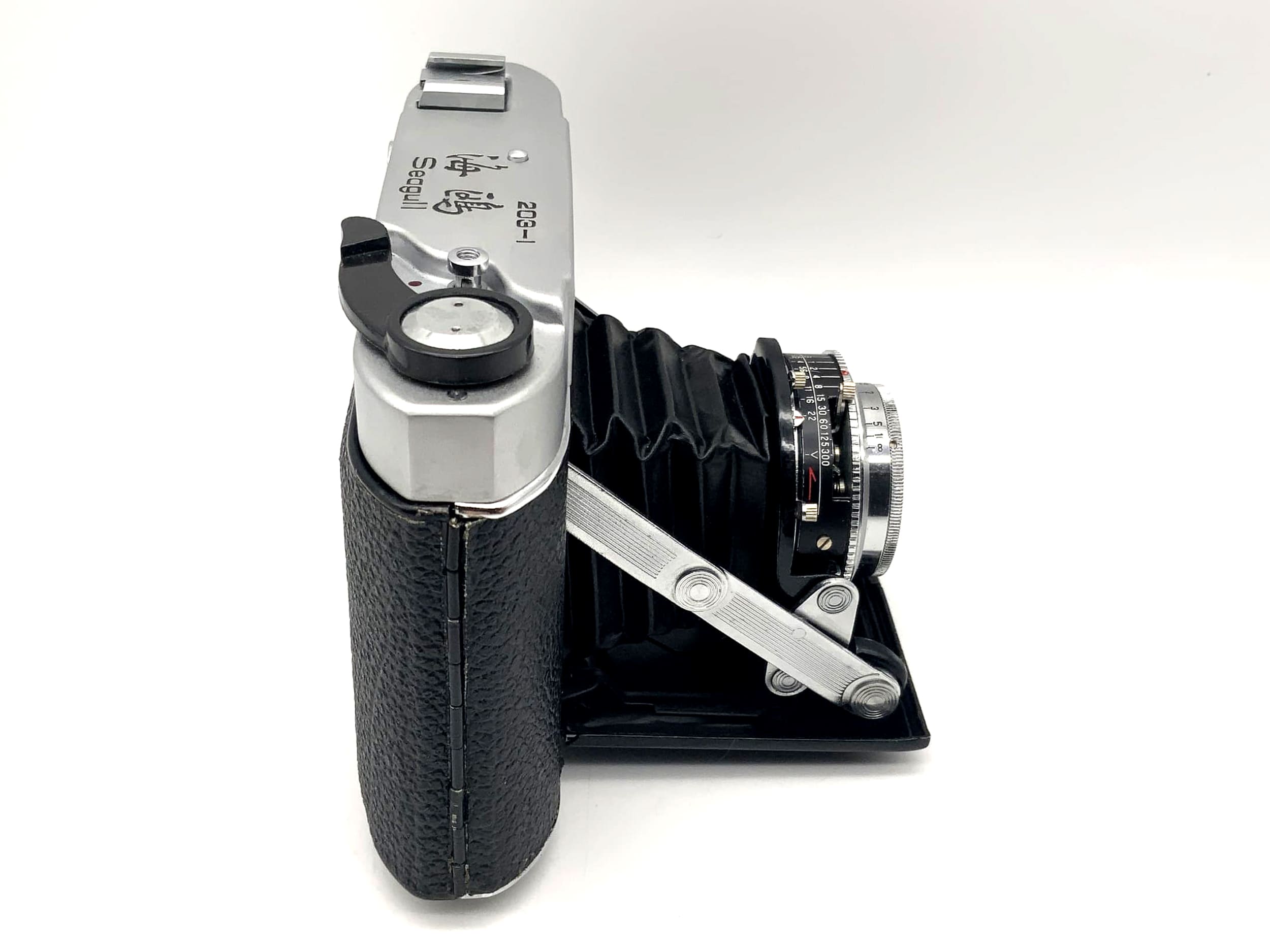 Seagull 203-1 Klappkamera mit S-111-2 3.5/75