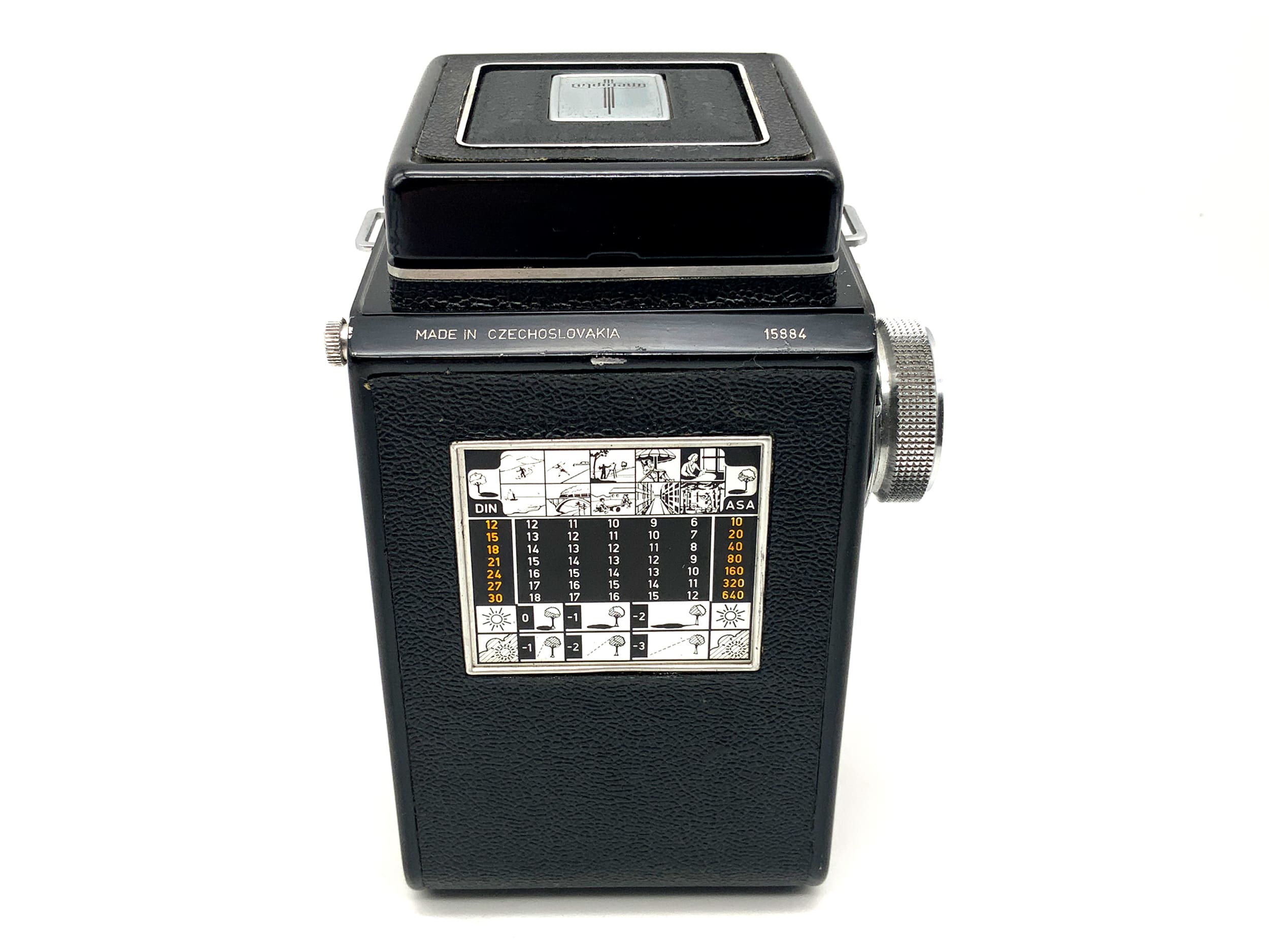 Meopta Flexaret Va TLR mit Belar 80mm 1:3,5 Zweiäugige Analogkamera