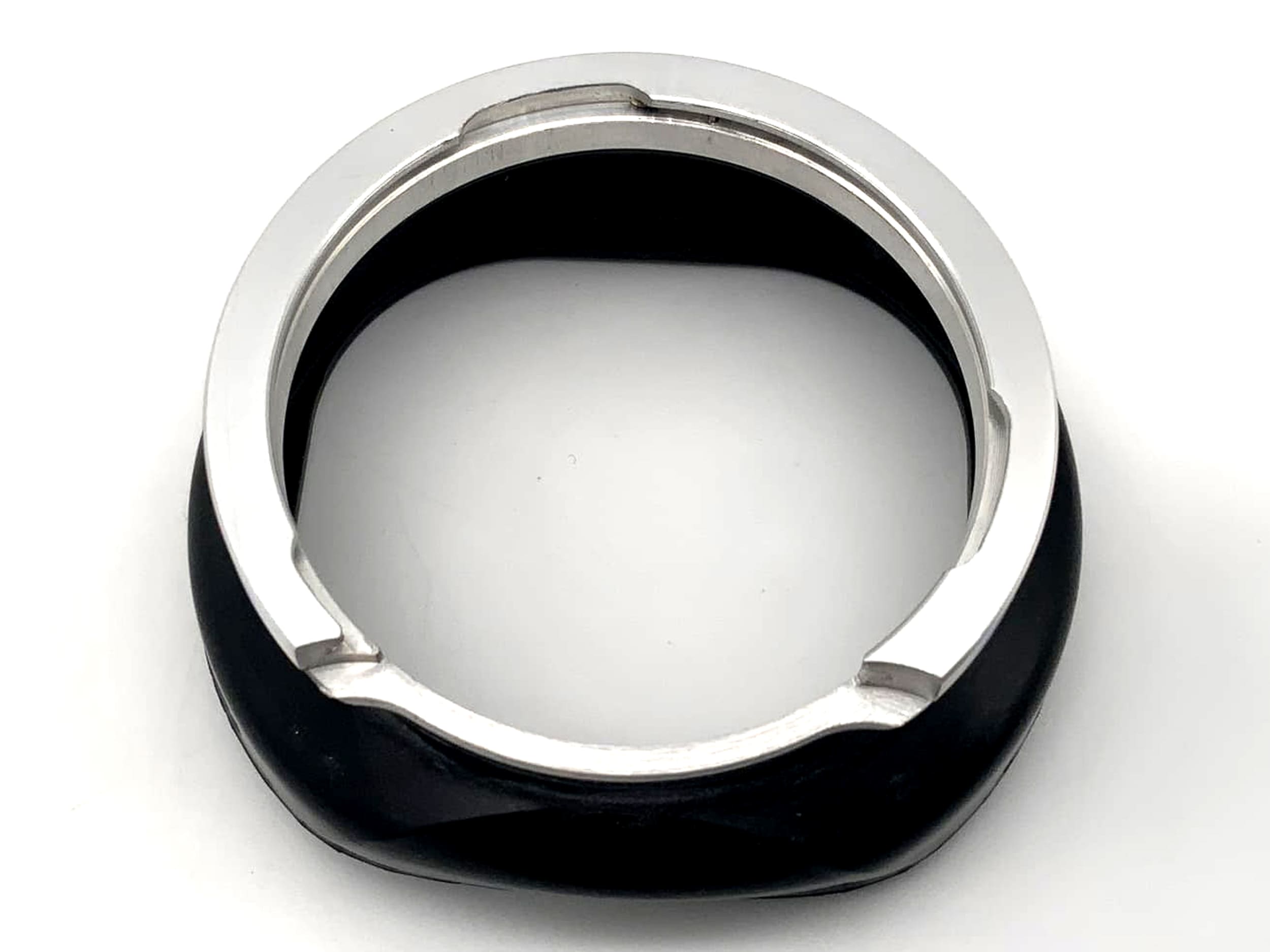 Gegenlichtblende Rollei III Bajonett III Rolleiflex Gummi lenshood Sonnenblende