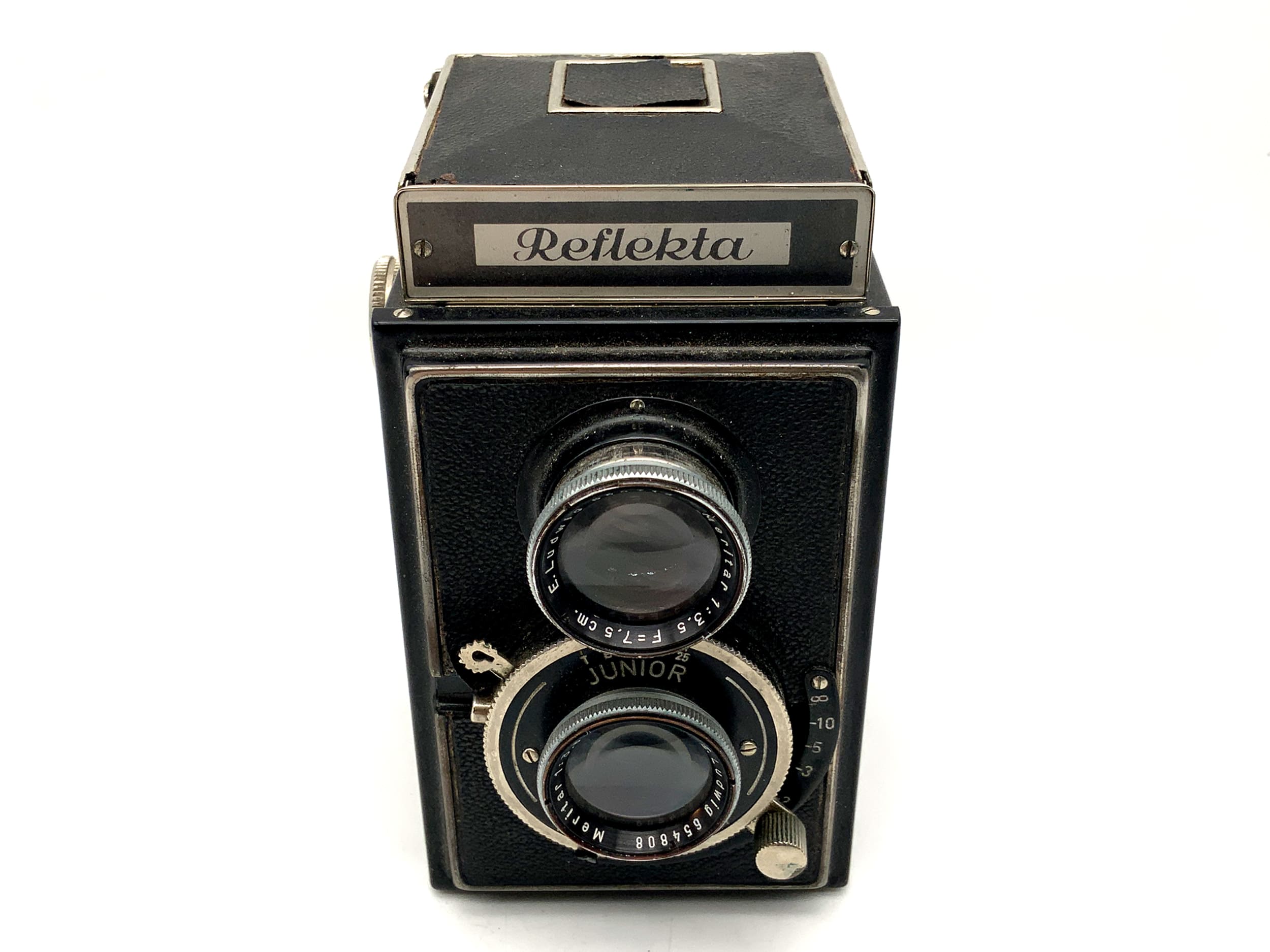 Welta Reflekta TLR mit E. Ludwig Meritar 7,5cm 1:3,5 Zweiäugige Analogkamera