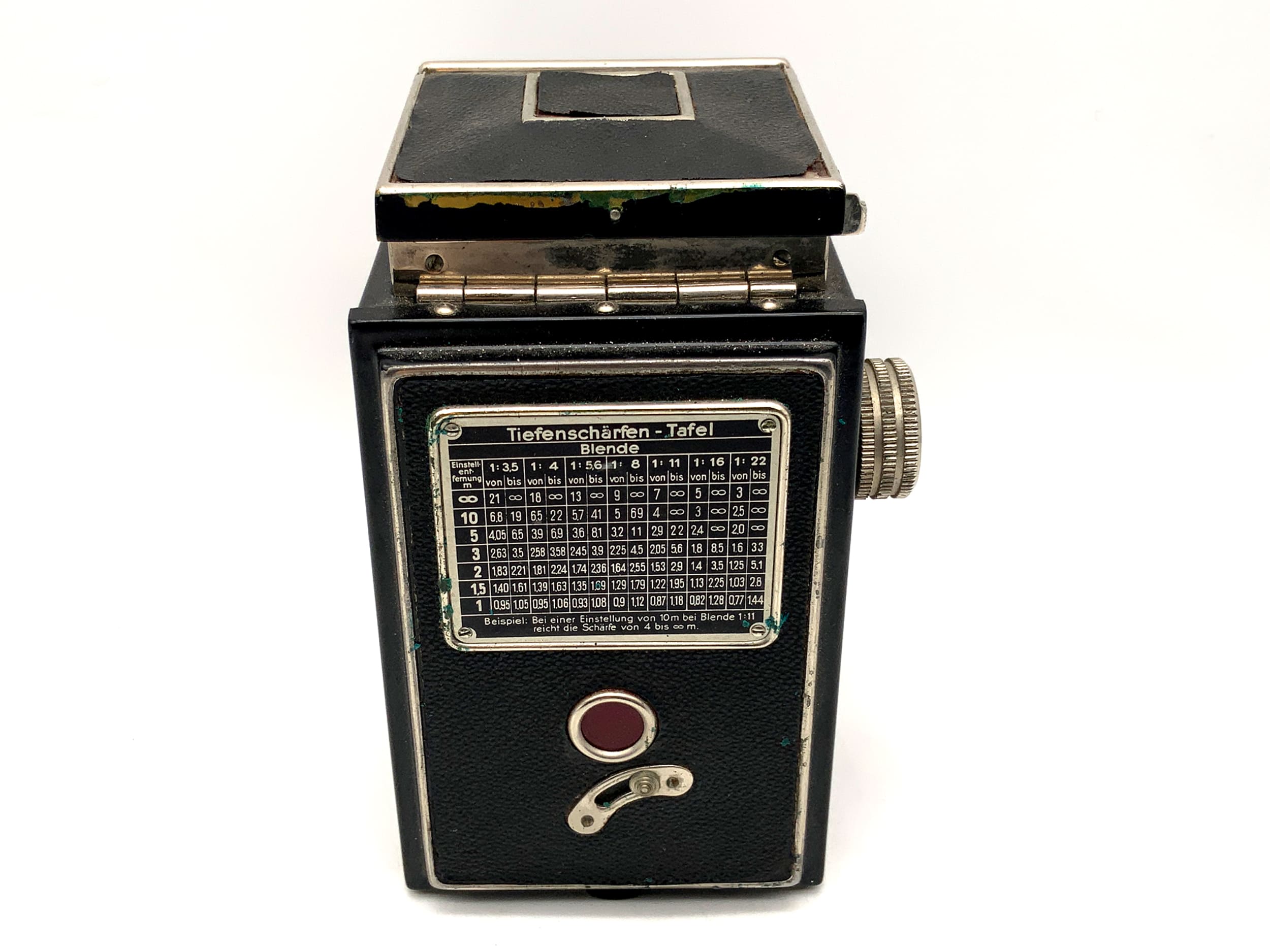 Welta Reflekta TLR mit E. Ludwig Meritar 7,5cm 1:3,5 Zweiäugige Analogkamera