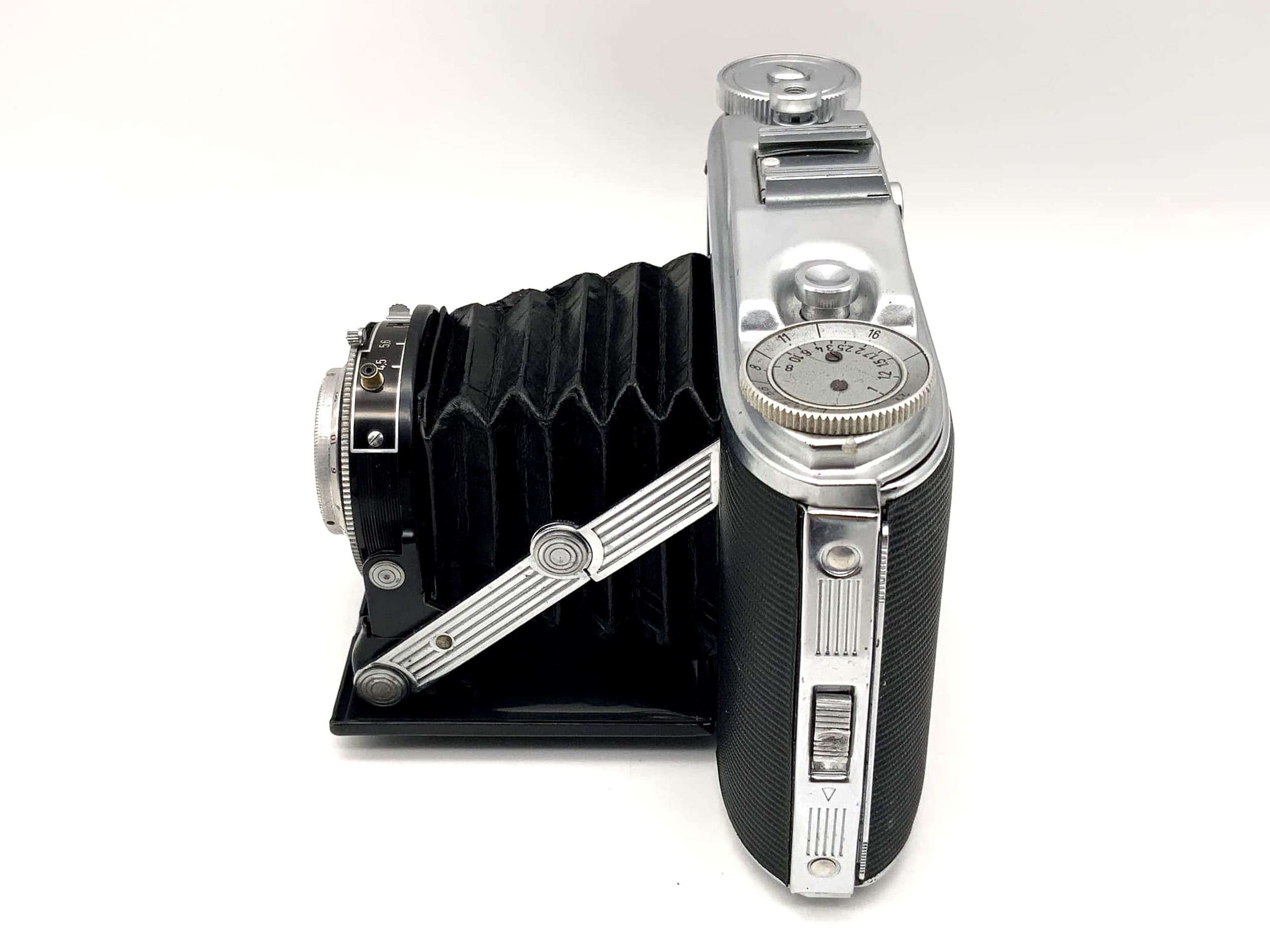 Agfa Isolette II Klappkamera mit Agnar 1:4.5 / 85 Vario