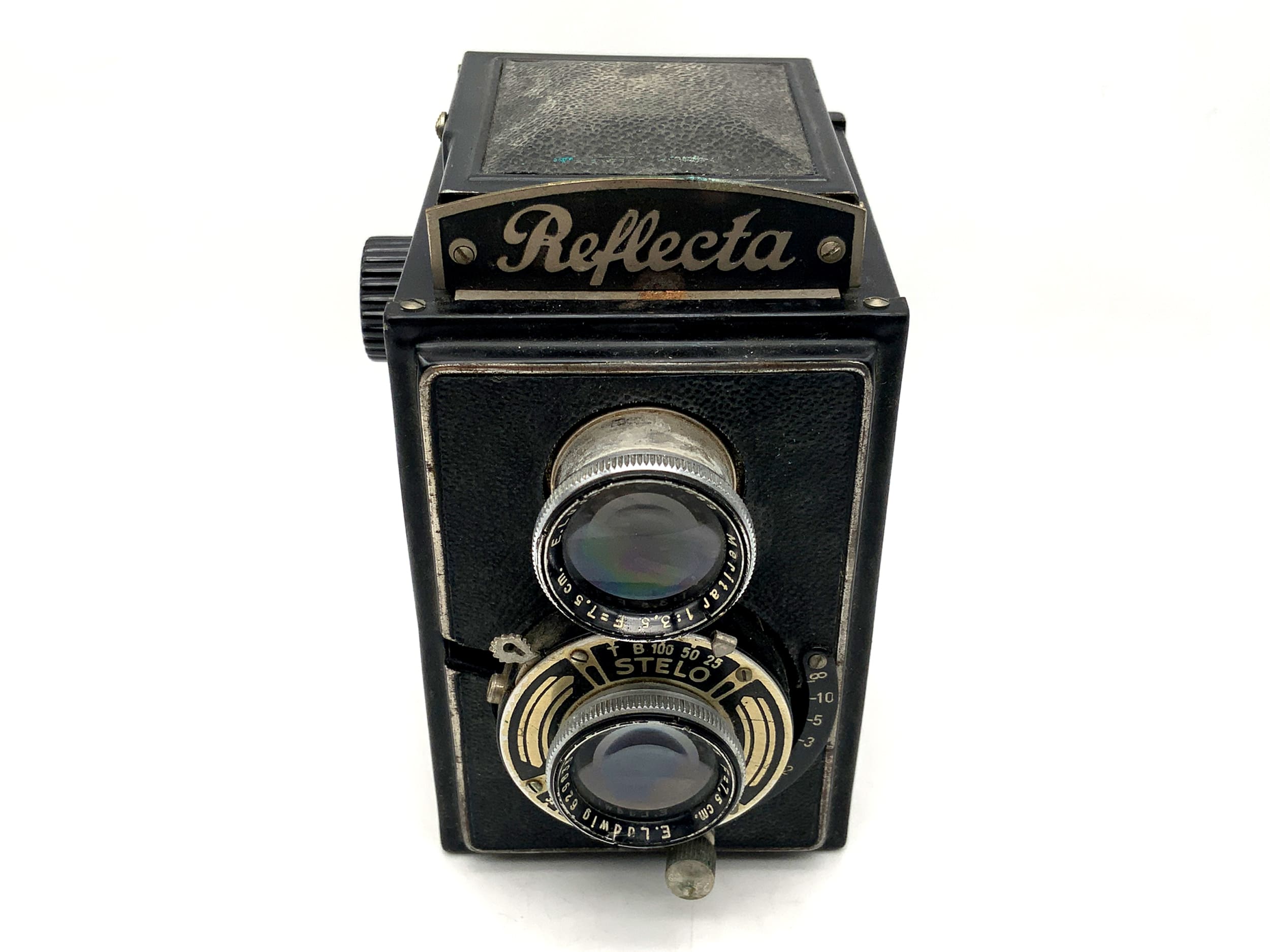 Welta Reflekta TLR mit E. Ludwig Meritar 7,5cm 1:3,5 Zweiäugige Analogkamera