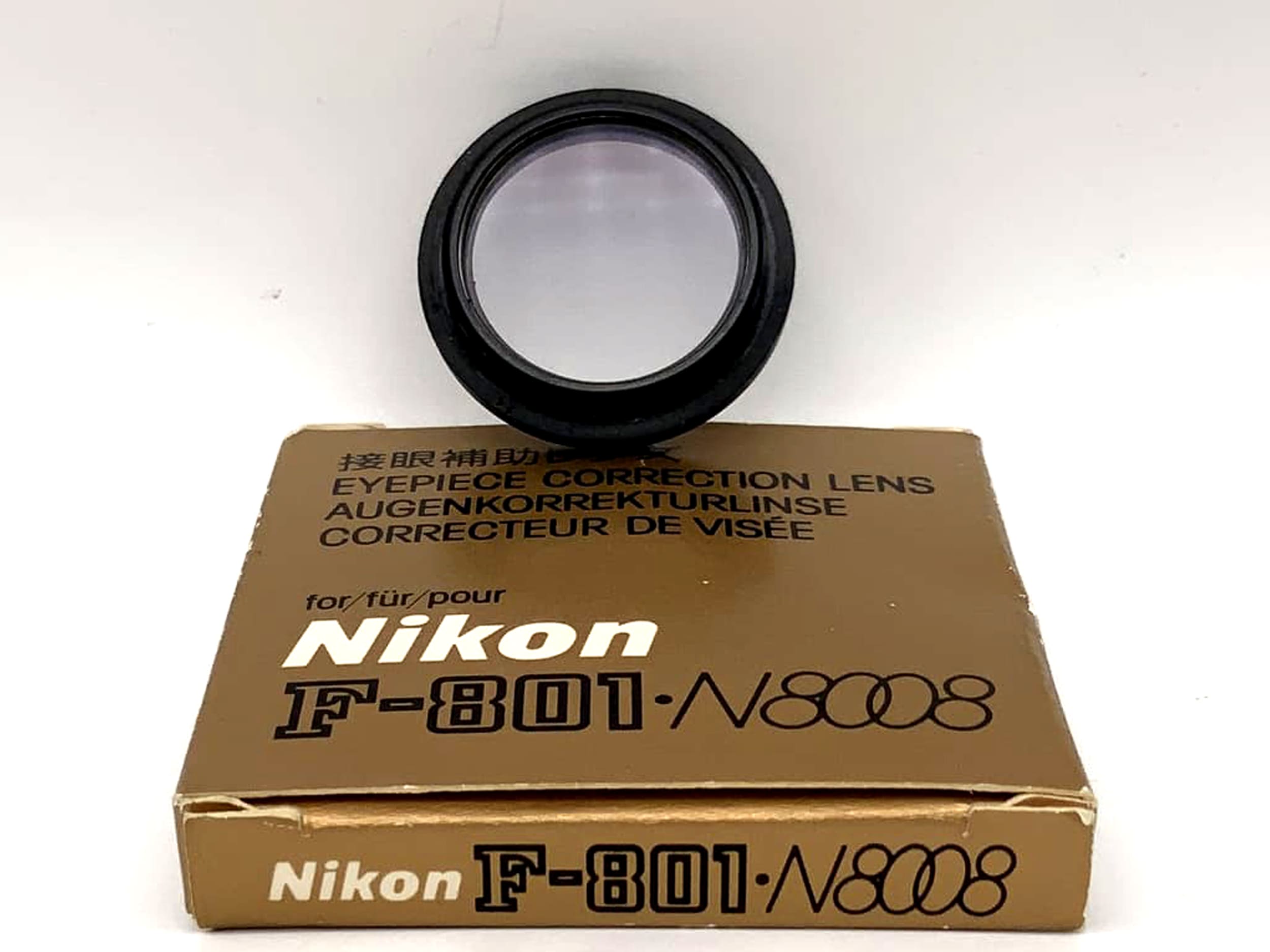 Nikon Dioptrinlinse -2 für Nikon F-801, N8008 Augenkorrekturlinse Eyepiece OVP
