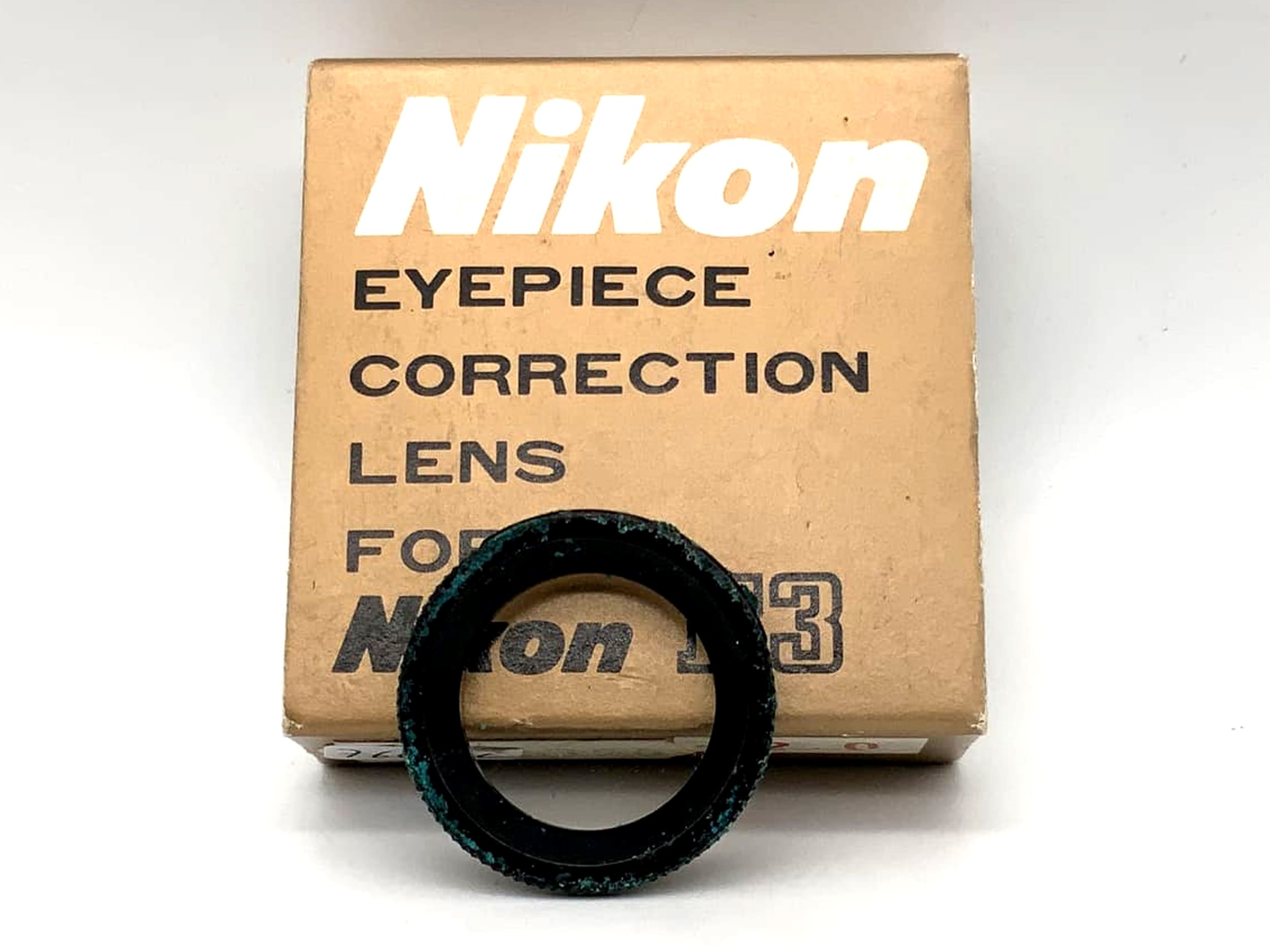 Nikon Dioptrinlinse -2 für Nikon F3 Augenkorrekturlinse Eyepiece in OVP