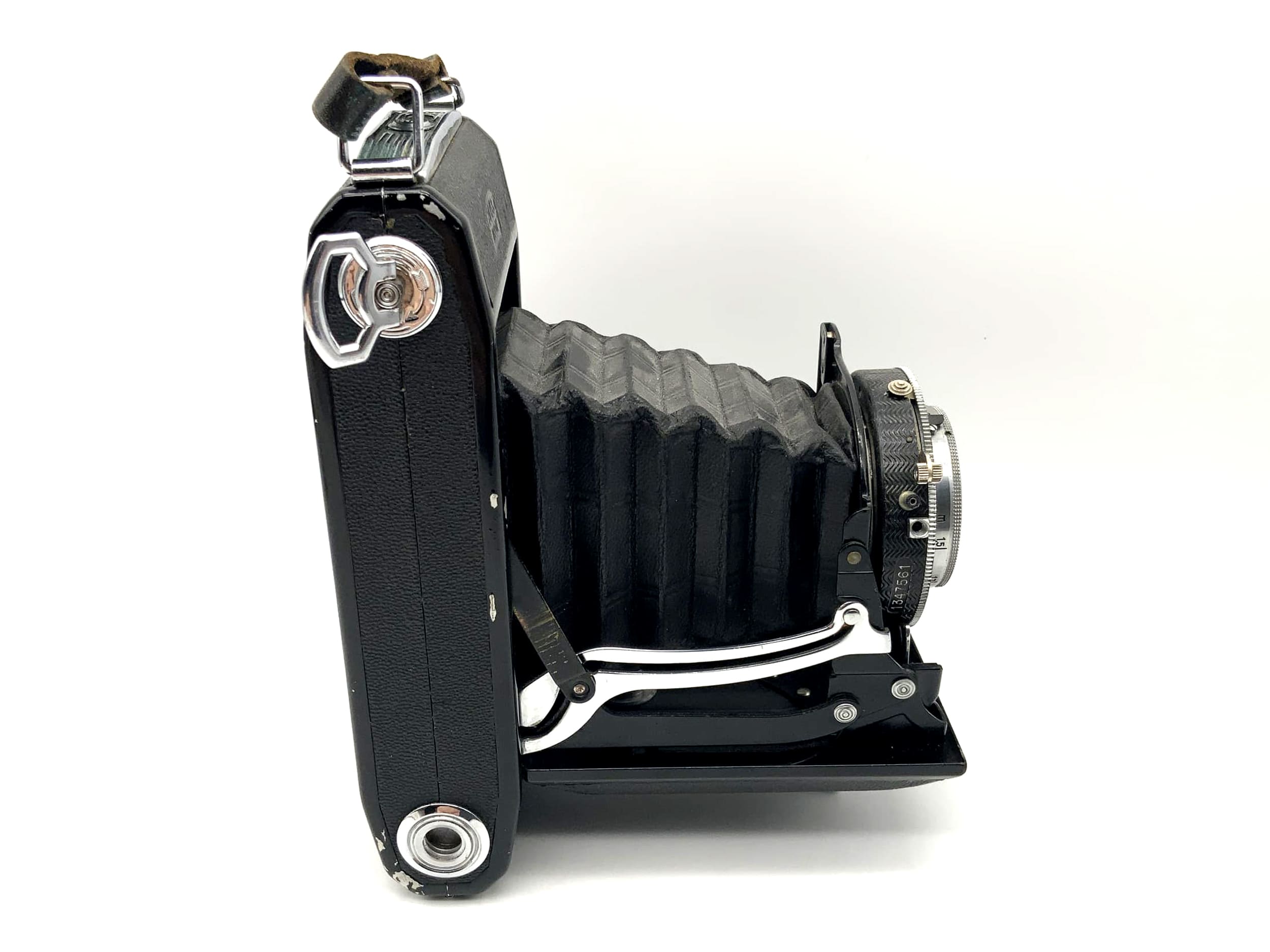 Zeiss Ikon Nettar 515/2 Klappkamera mit Novar Anastigmat 1:4.5 f=11cm Compur