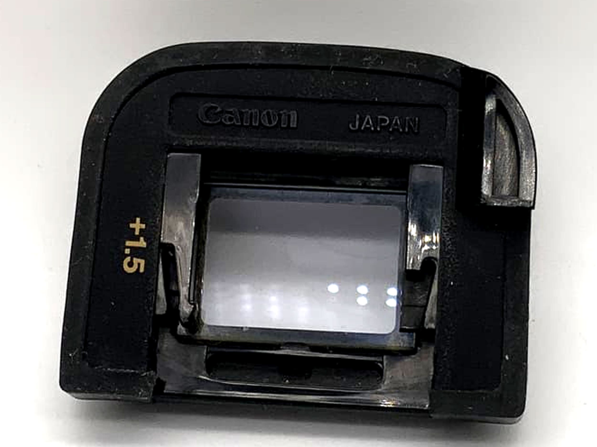 Canon Dioptrinlinse +1,5 für Canon T90 ED Augenkorrekturlinse Eyepiece