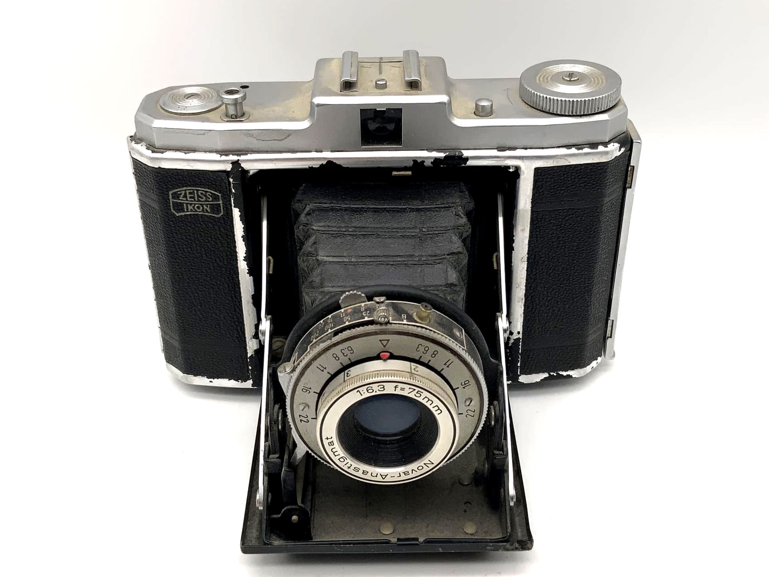Zeiss Ikon Nettar 518/16 Klappkamera mit Novar Anastigmat 1:6.3 f=75mm Vero