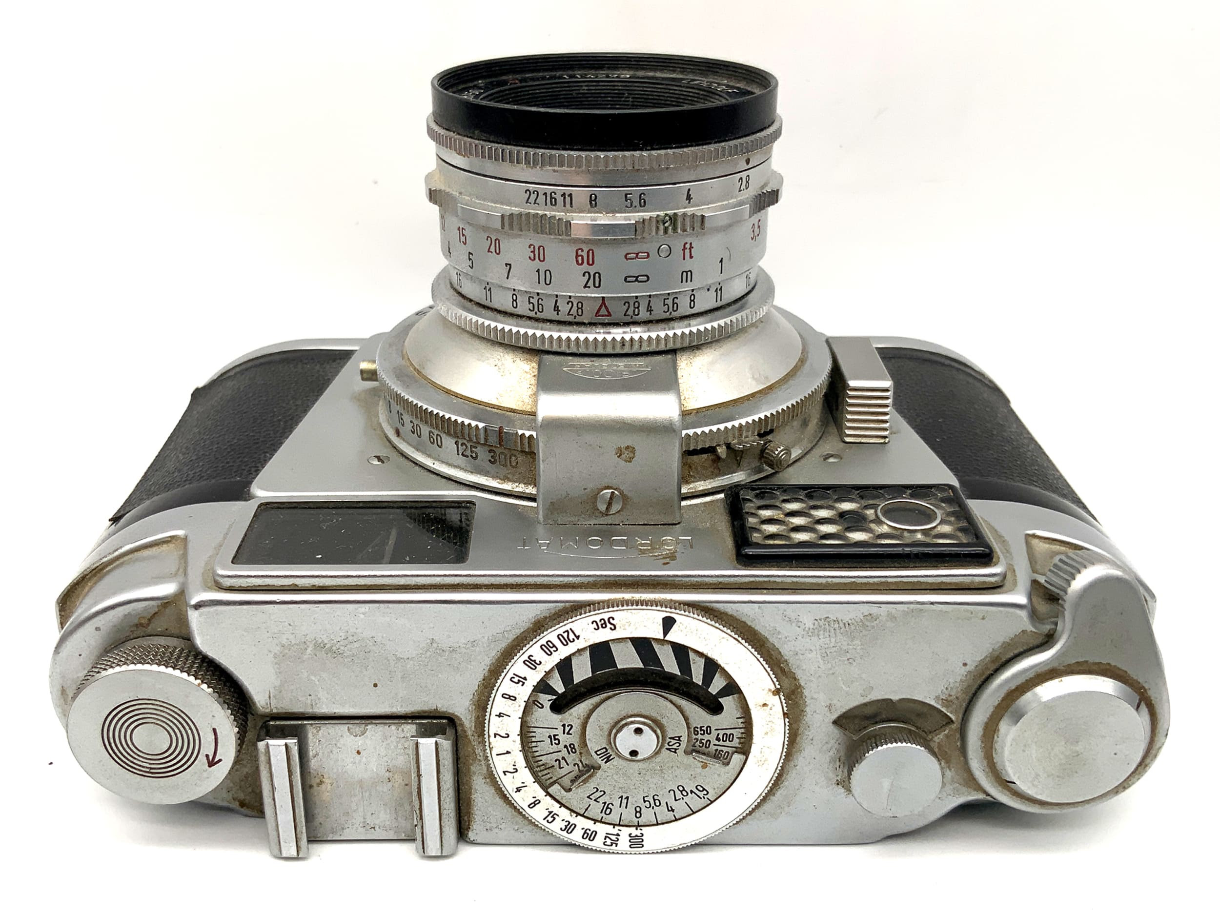 Leidolf Wetzlar Lordomat SLE Sucherkamera mit Lordonar 1:2,8 f=50mm Analogkamera