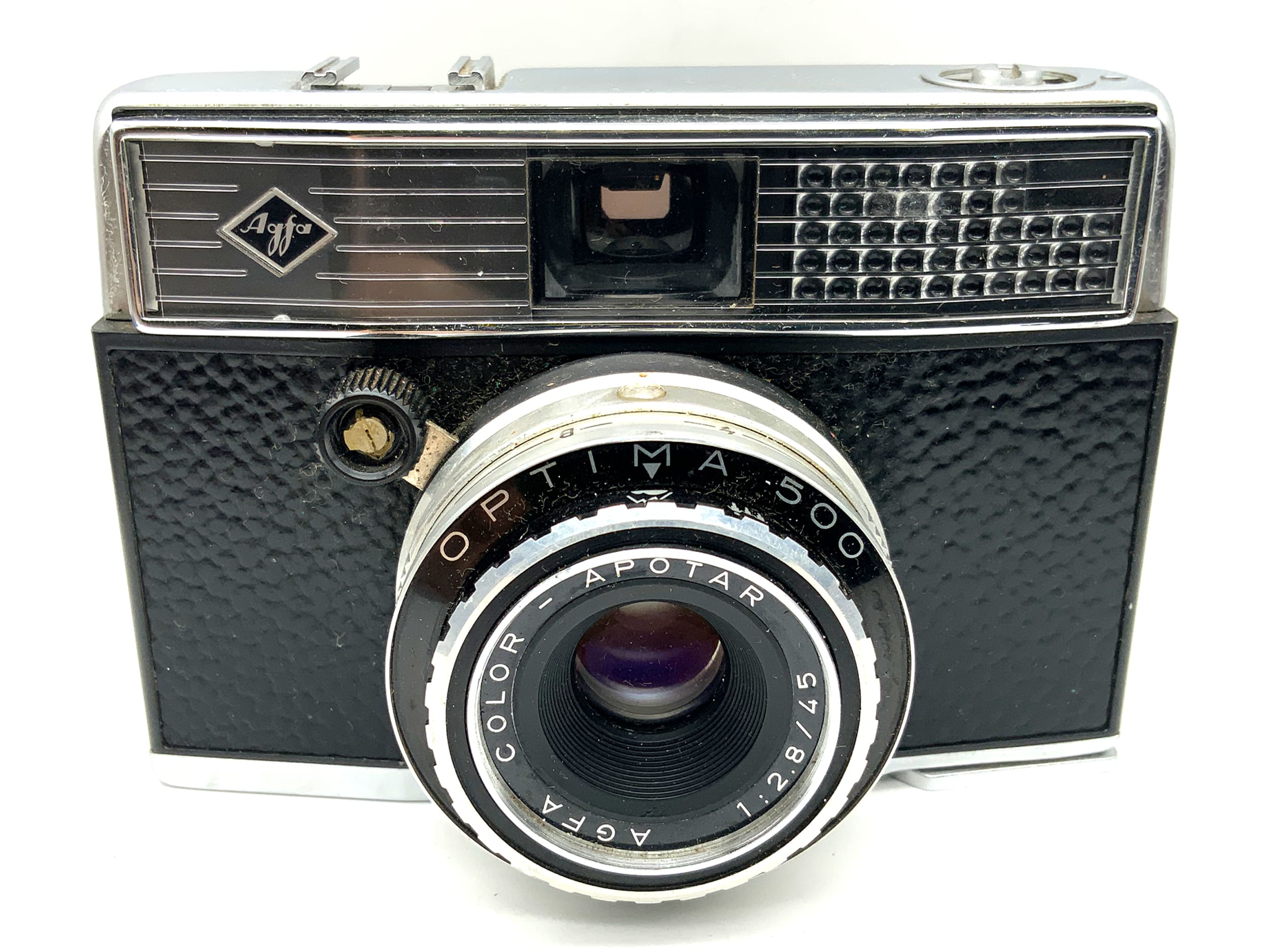 Agfa Optima 500 Sucherkamera mit Color-Apotar 1:2,8 45mm Analogkamera