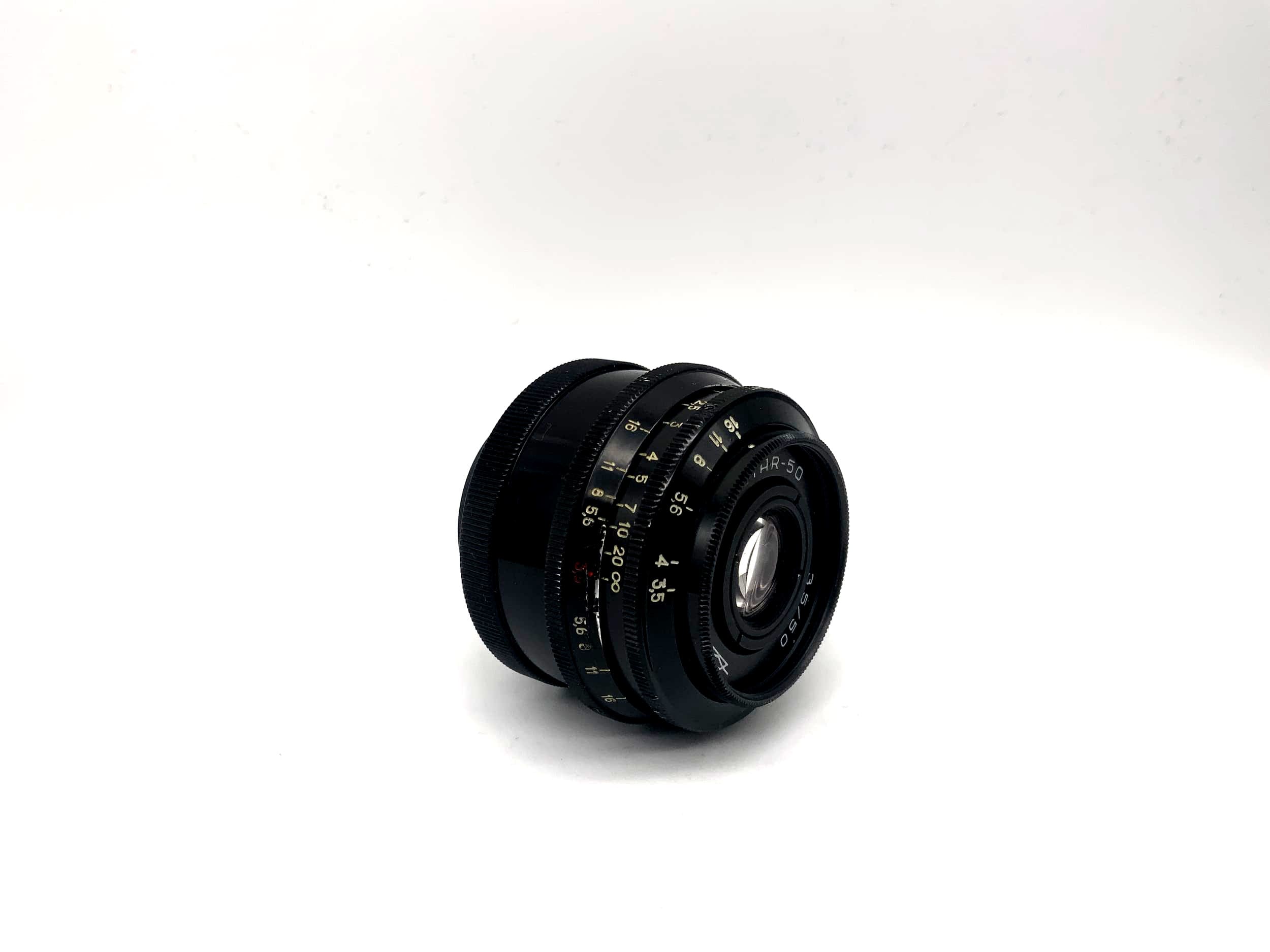 KMZ 50mm 1:3.5 Objektiv L39 passend für Leica Industar-50 Kamera Lens (M39)