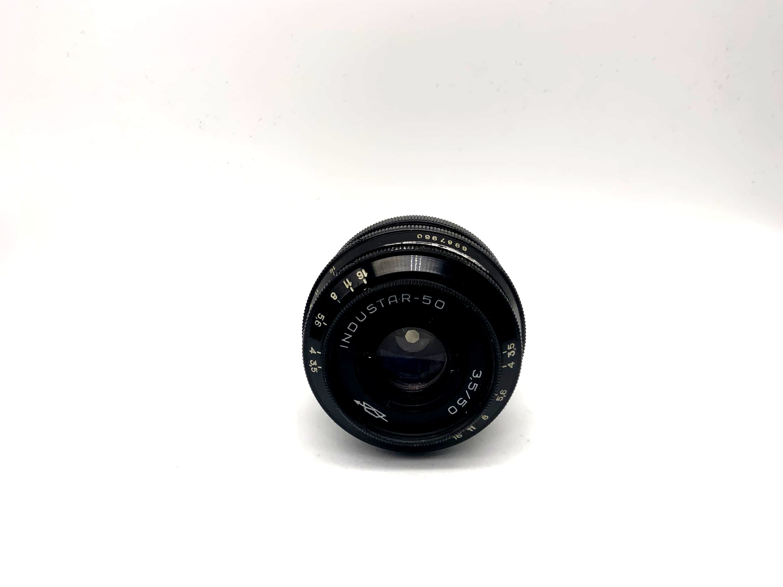 KMZ 50mm 1:3.5 Objektiv L39 passend für Leica Industar-50 Kamera Lens (M39)