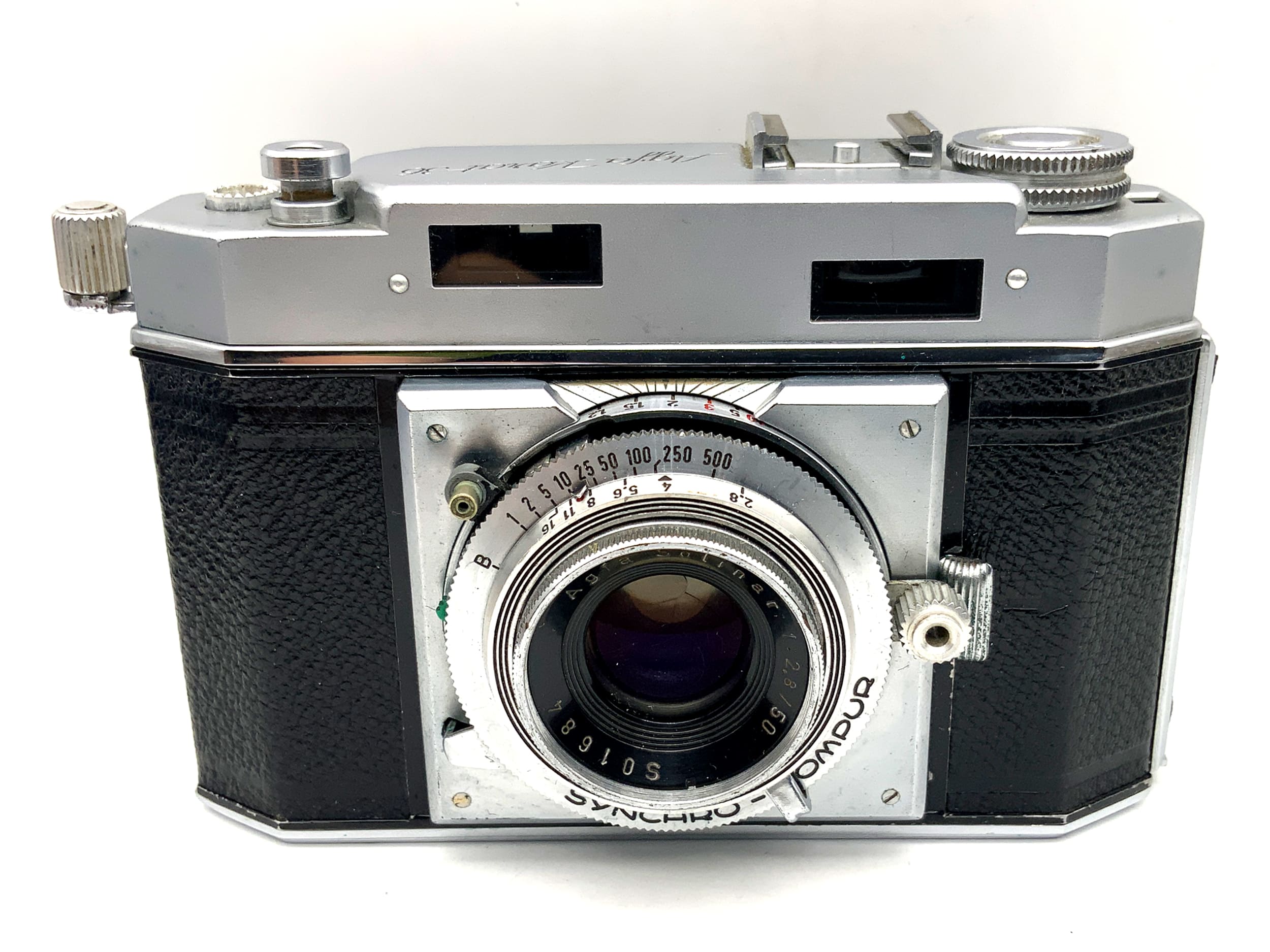 Agfa Karat 36 Sucherkamera mit Solinar 1:2,8 50mm Kompaktkamera Analogkamera