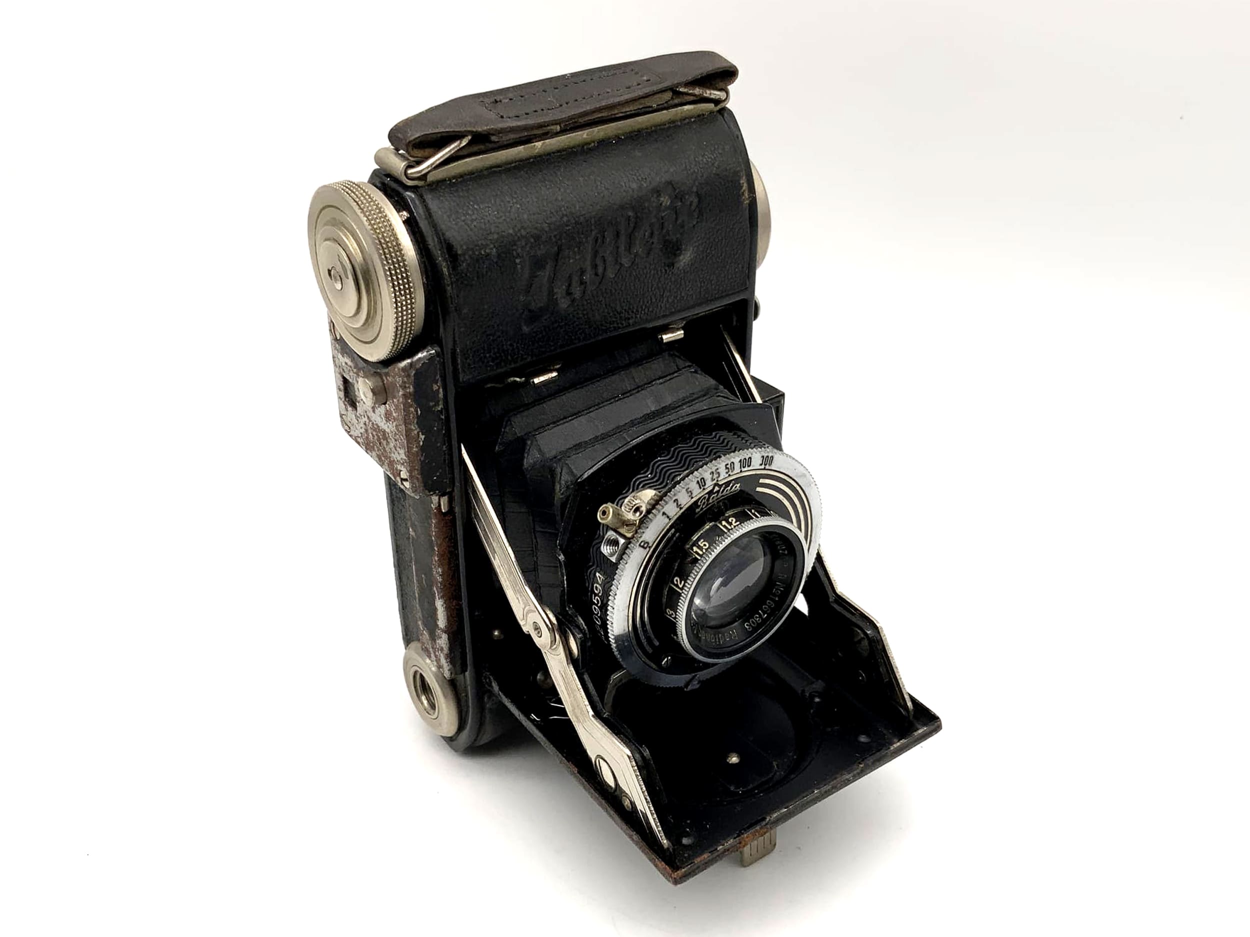 Balda Jubilette Klappkamera mit Schneider Kreuznach Radionar f:2,9 F=5cm Compur