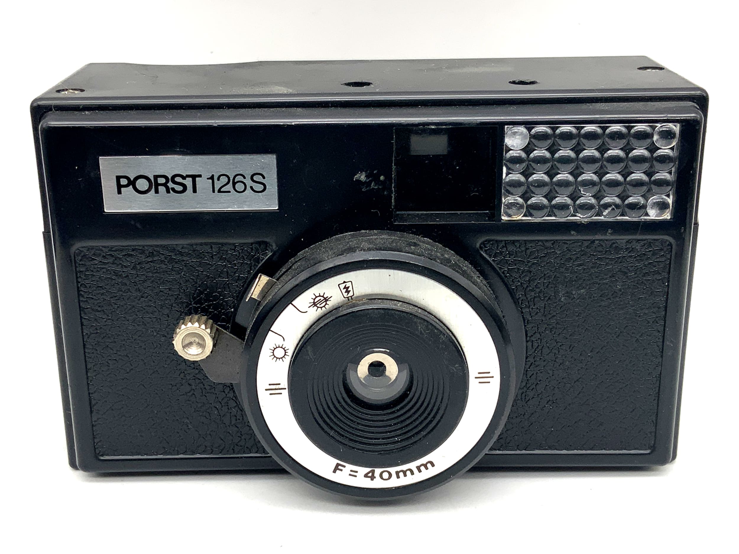 Porst 126 S Sucherkamera mit f=40 Kompaktkamera Analogkamera