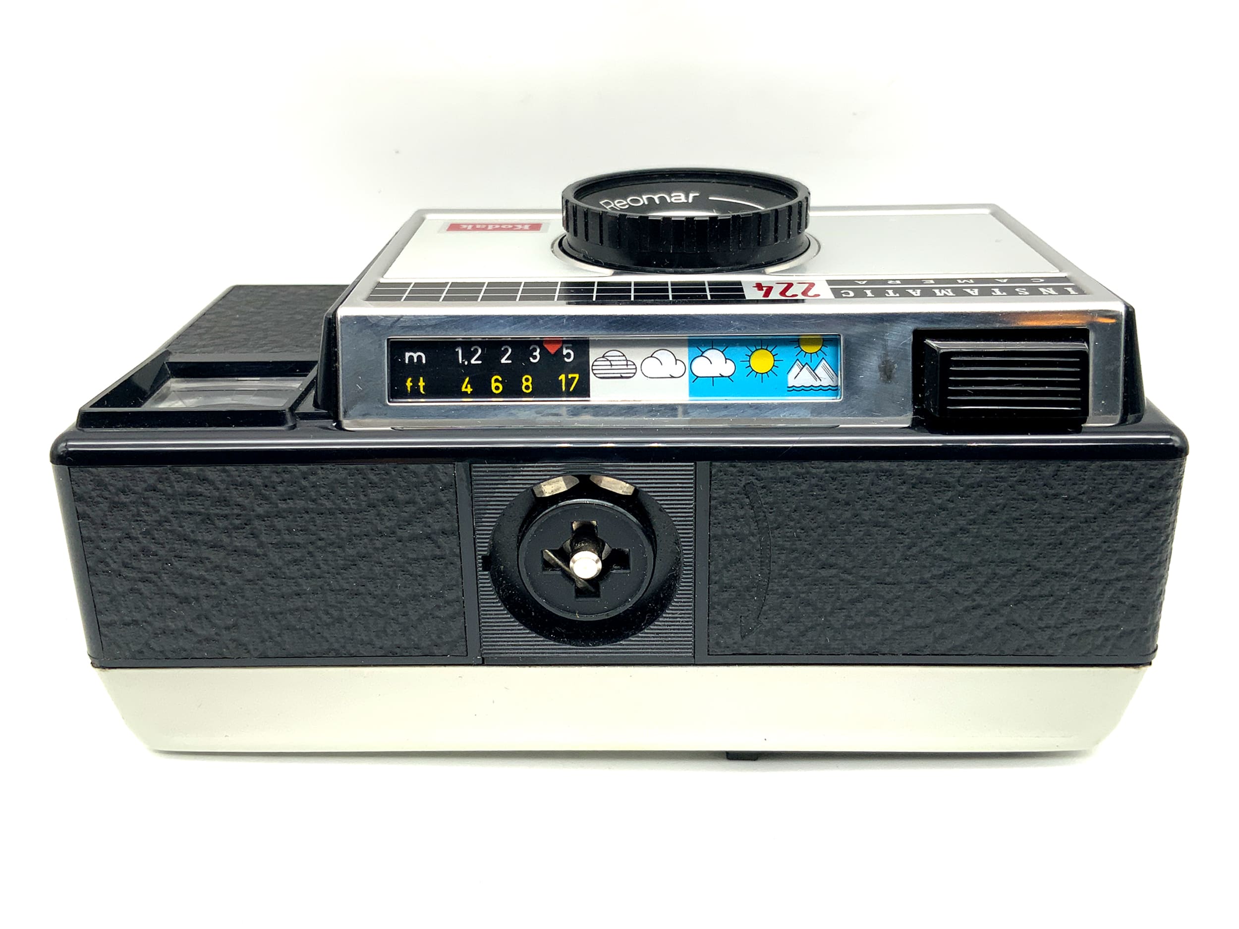 Kodak Instamatic 224 Sucherkamera mit Reomar Kompaktkamera Analogkamera