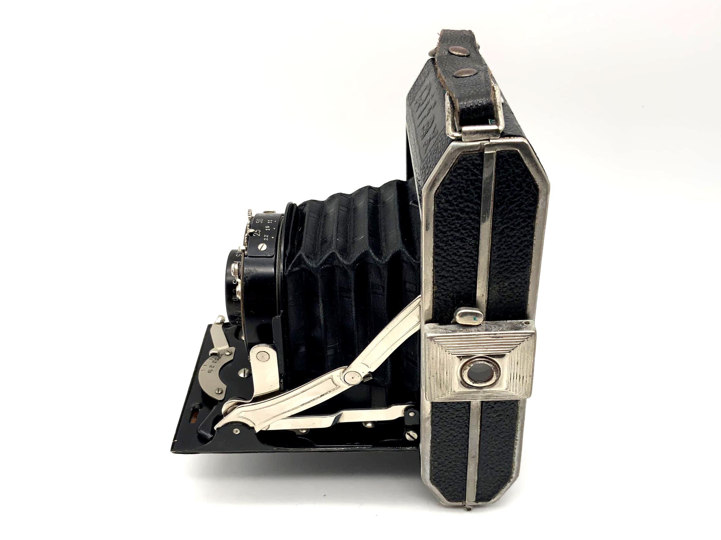 Beier Rifax Klappkamera mit Anastigmat Triolar 1:3.5 F=7,5cm Pronto