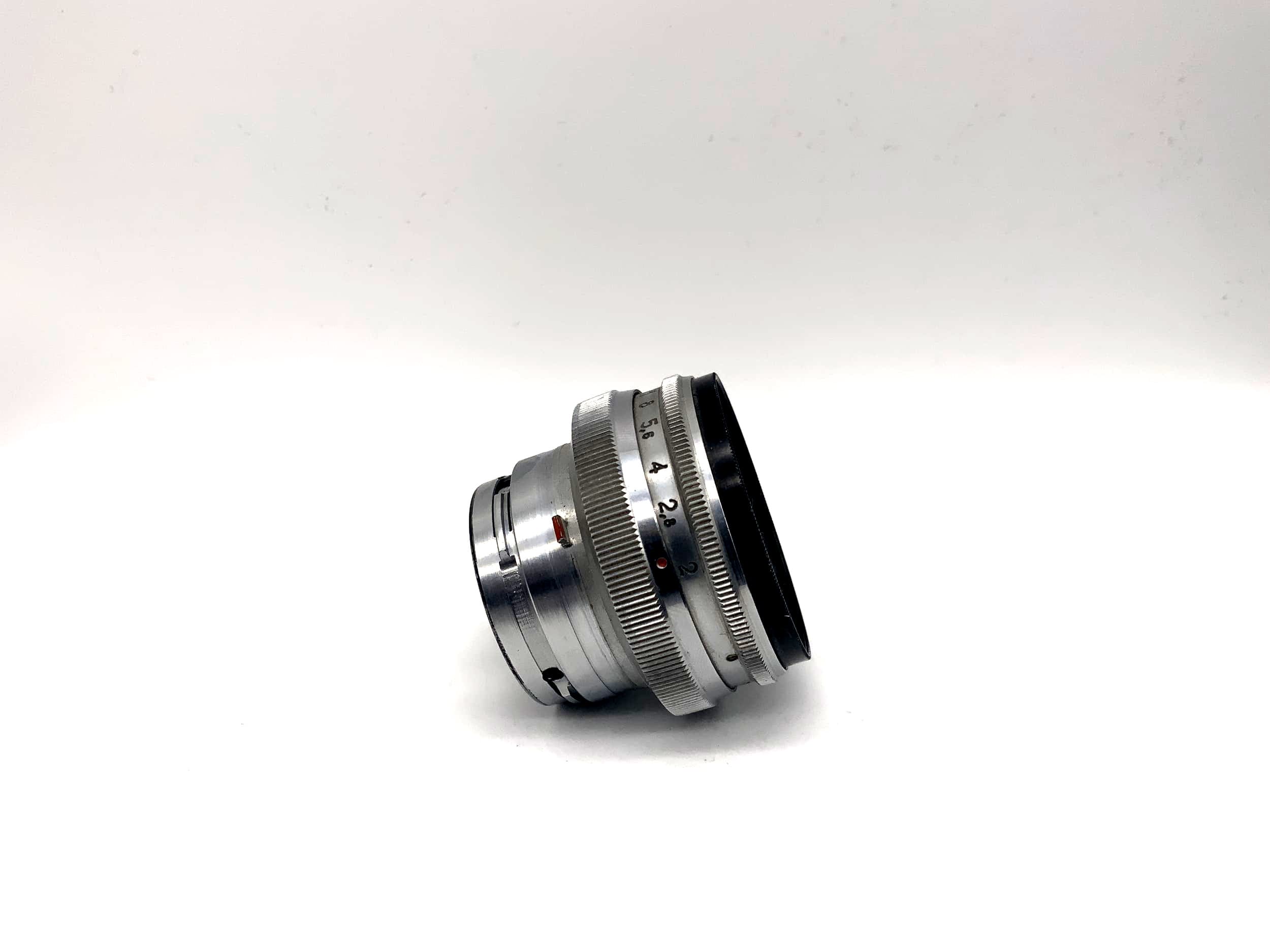 KMZ 53mm 1:2 Objektiv Jupiter 8M Kamera Camera Lens (Contax RF)