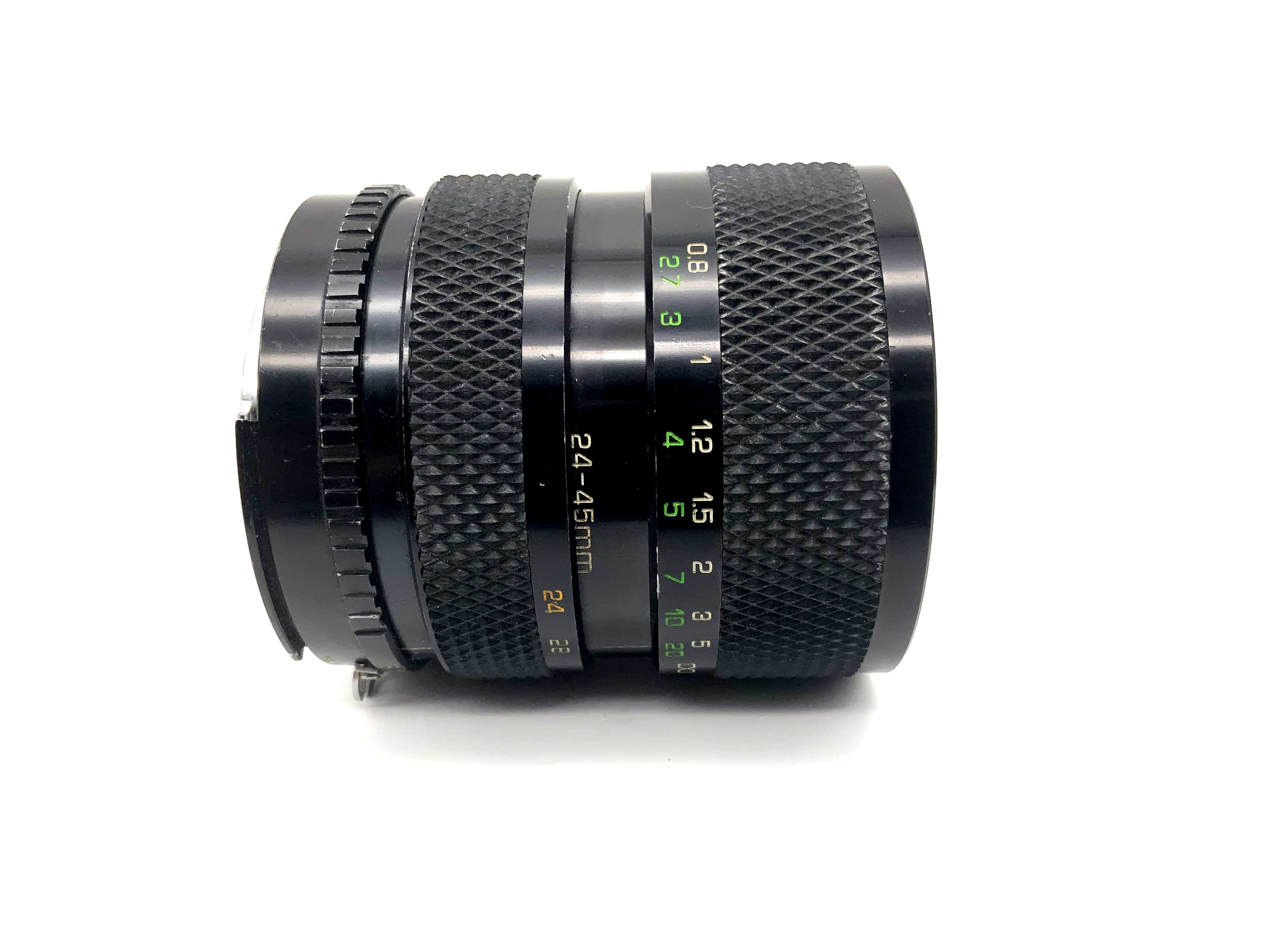 Soligor 24-45mm 1:3.5-4.5 Objektiv MC C/D Zoom+Macro Kamera Lens (Nikon F)