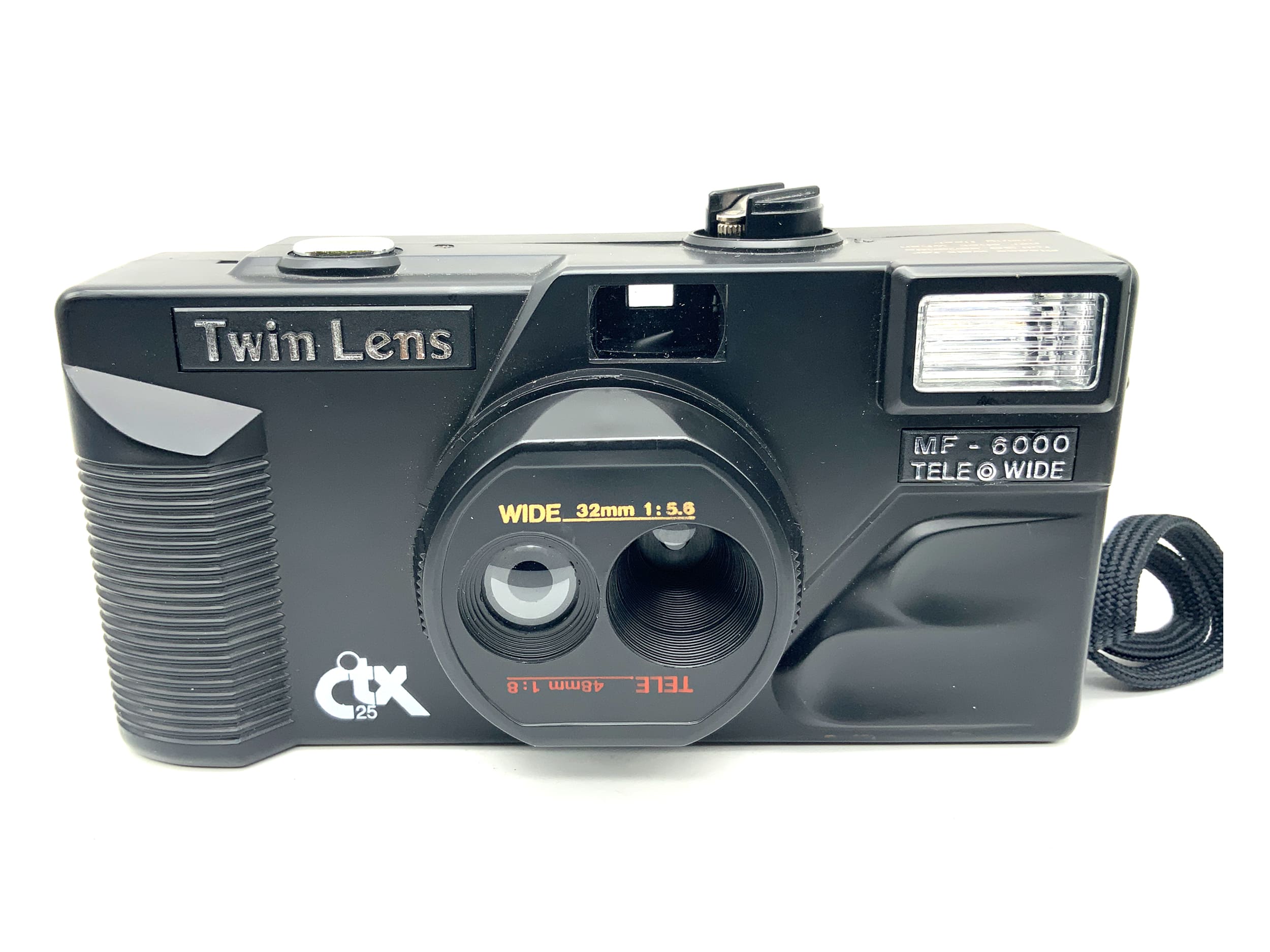 CTX Twin Lens MF-6000 Point&Shoot mit 32/48mm Kompaktkamera Analogkamera
