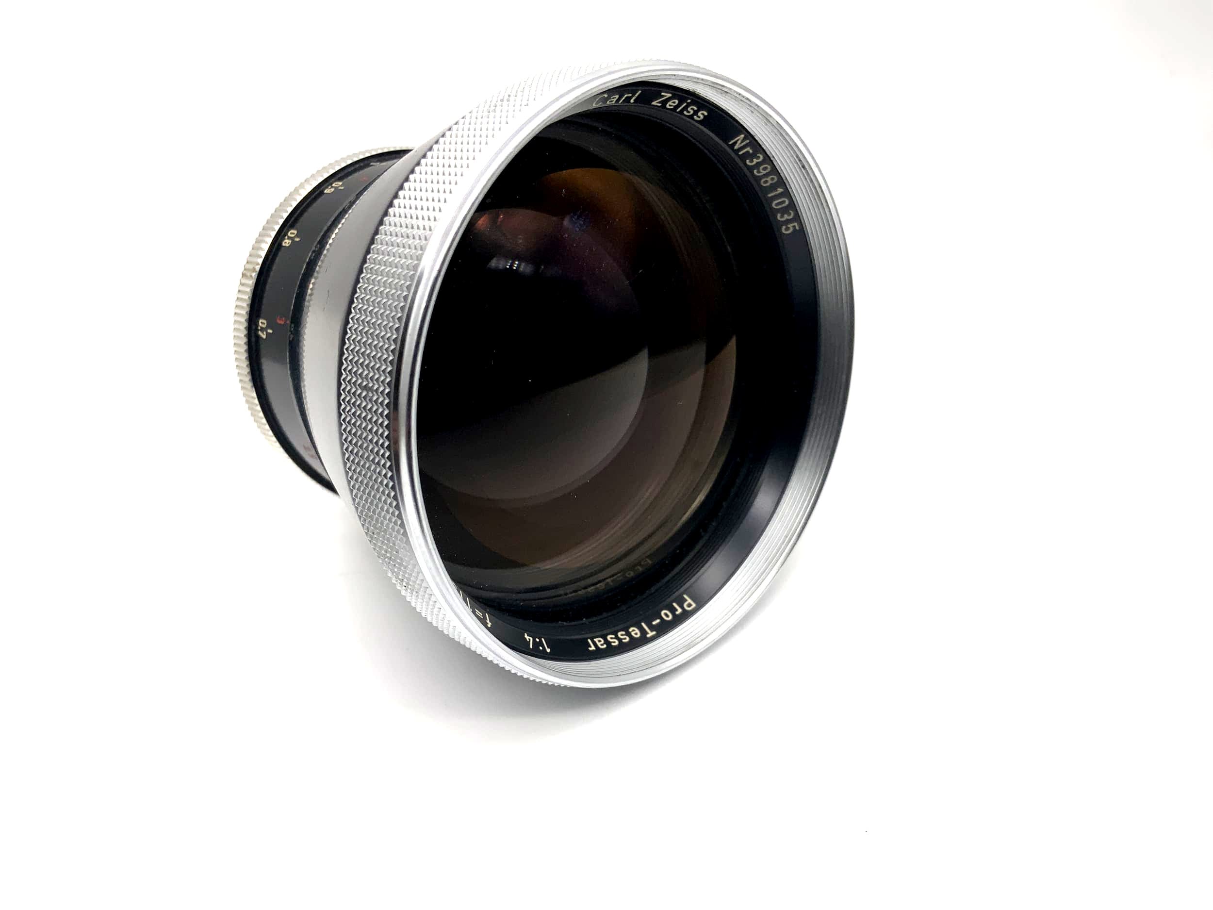 Carl Zeiss 115mm 1:4 Objektiv Pro Tessar für Contaflex Kamera Lens (DLK)