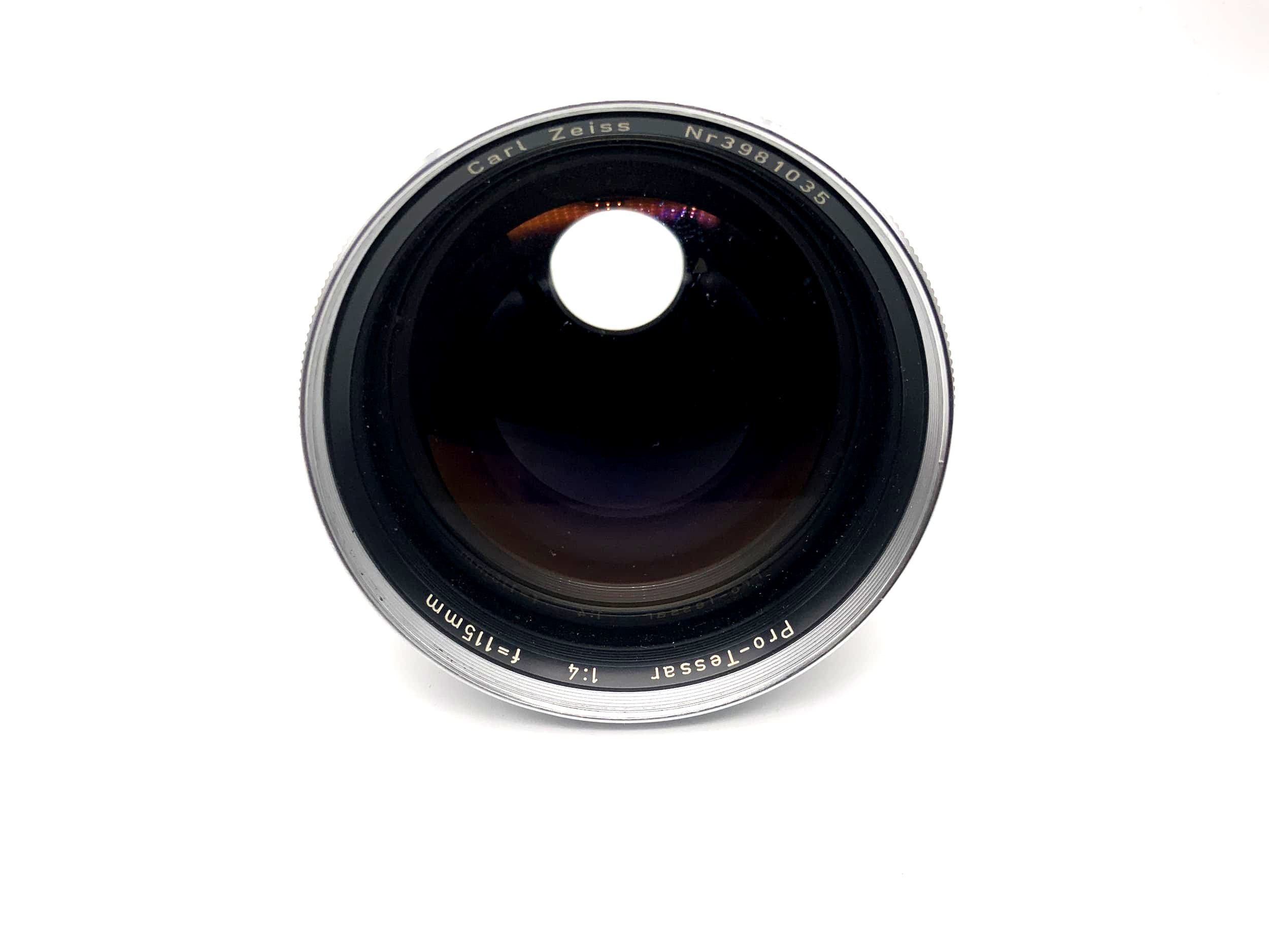 Carl Zeiss 115mm 1:4 Objektiv Pro Tessar für Contaflex Kamera Lens (DLK)