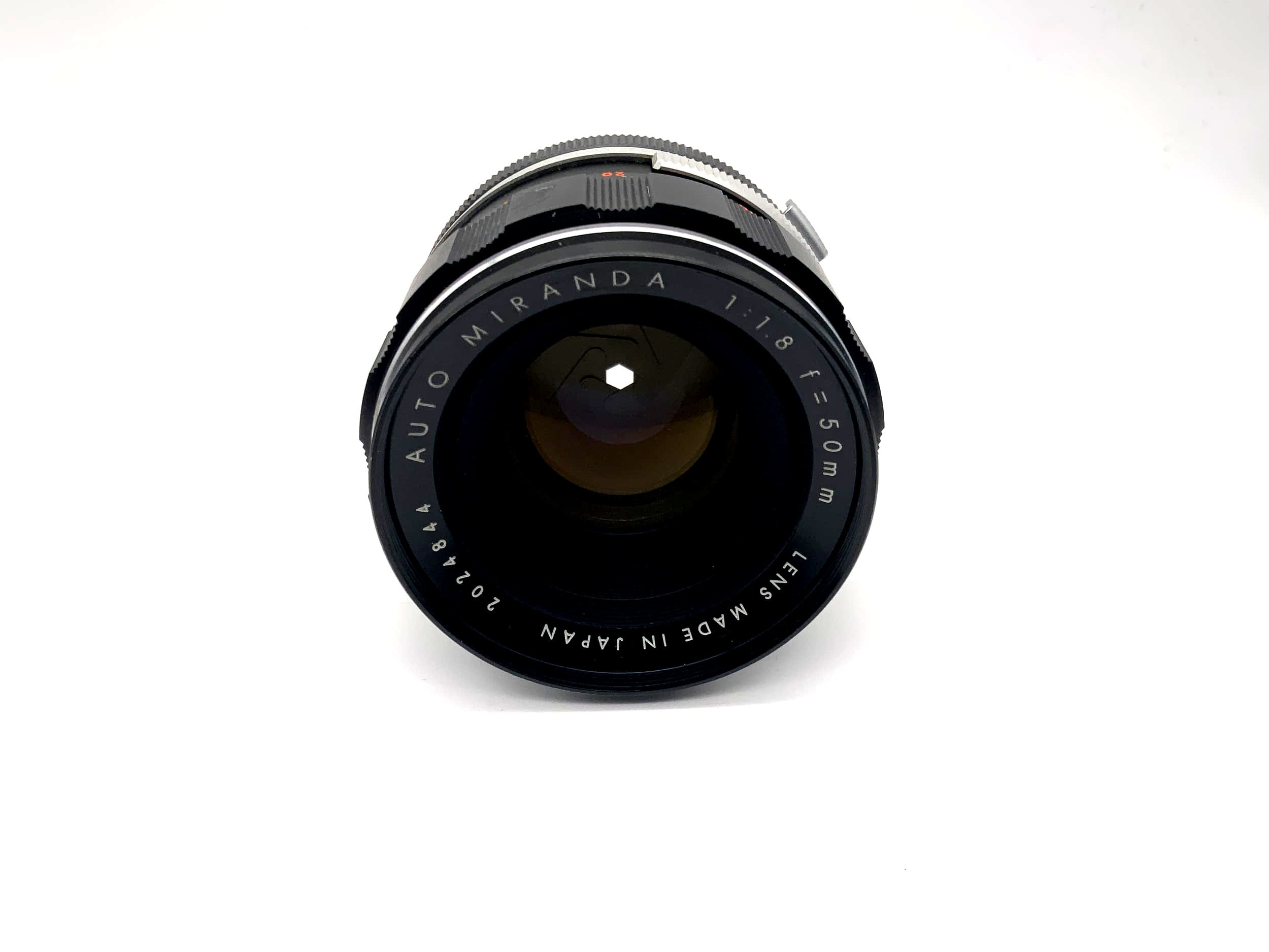 Miranda 50mm 1:1.8 Objektiv Auto Kamera Camera Lens (Miranda Bajonett)