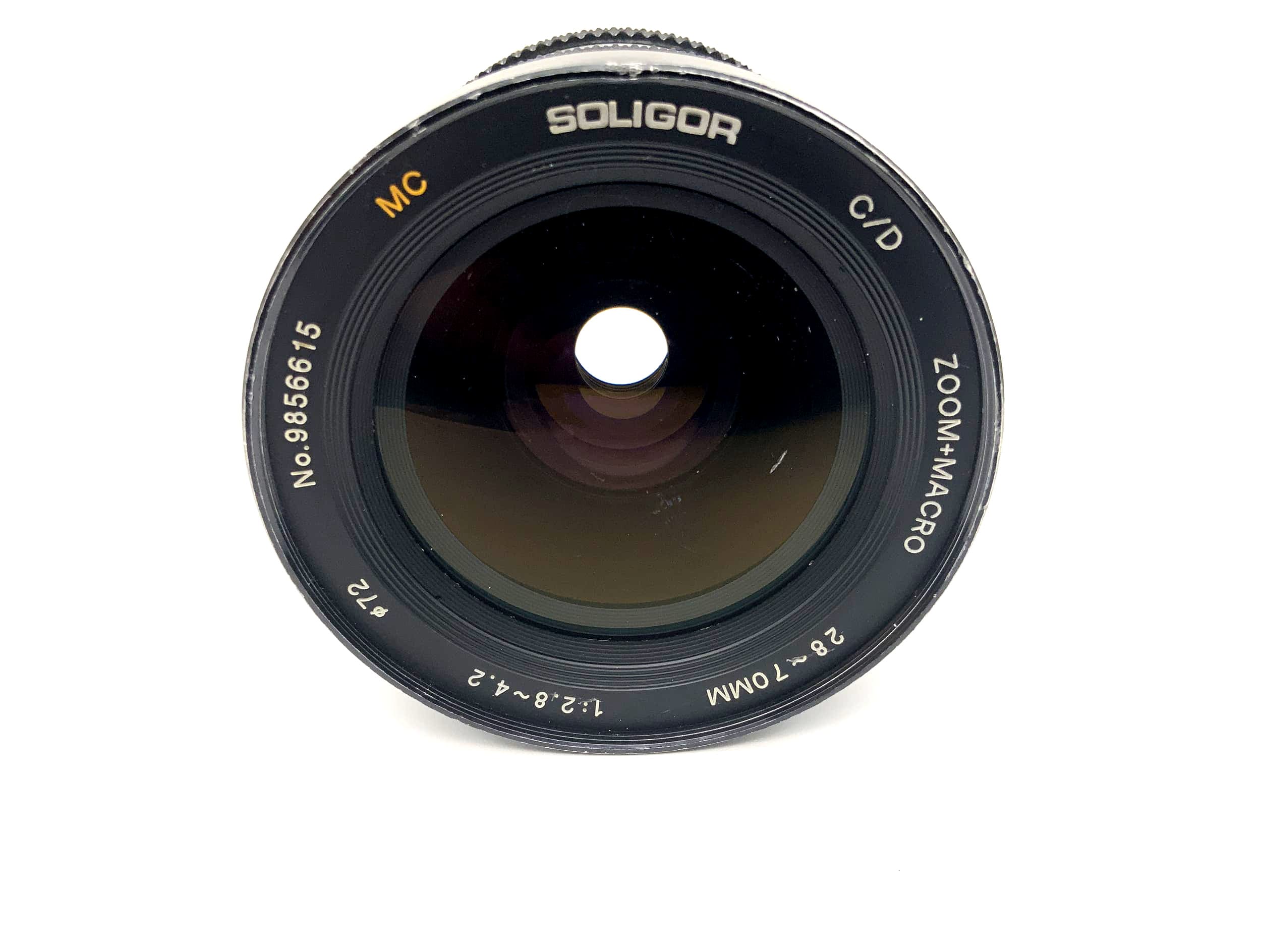 Soligor 28-70mm 1:2.8-4.2 Objektiv C/D Zoom+Macro MC Kamera Lens (Canon FD)