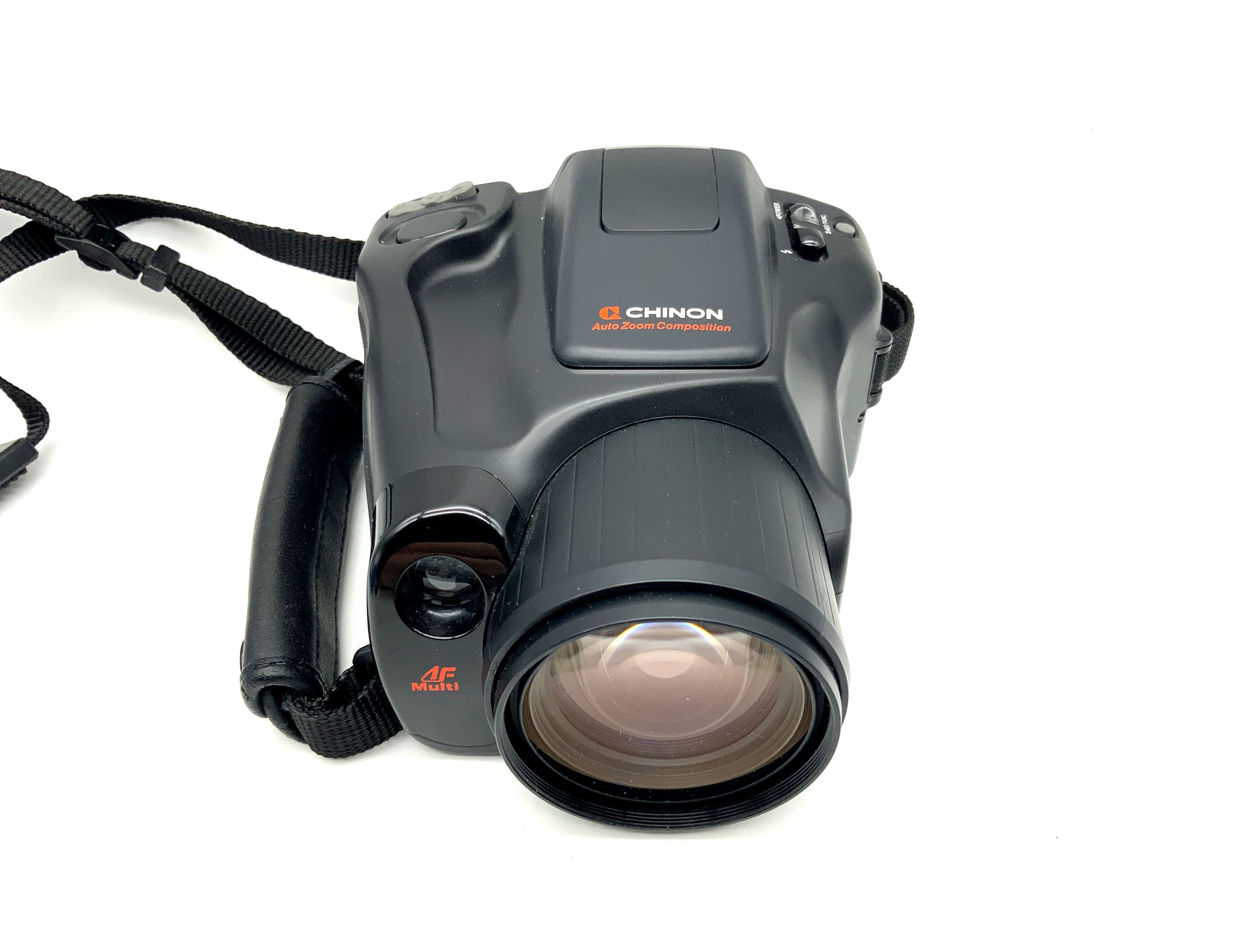 Chinon GS135 Bridgekamera mit Macro Zoom Lens 38-135mm Analogkamera