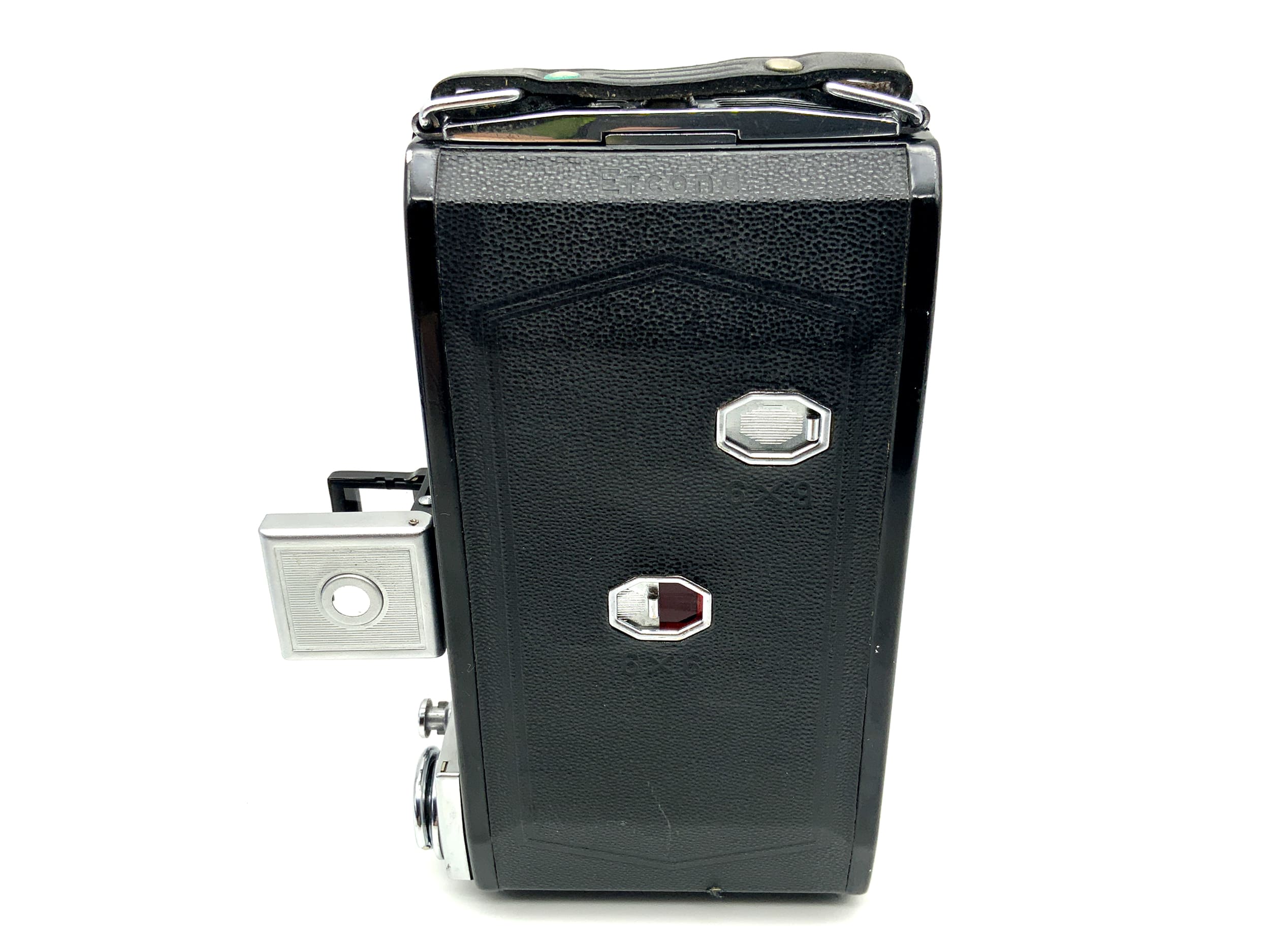 Zeiss Ikon Ercona Klappkamera mit Carl Zeiss Tessar 3,5 105mm red T Tempor