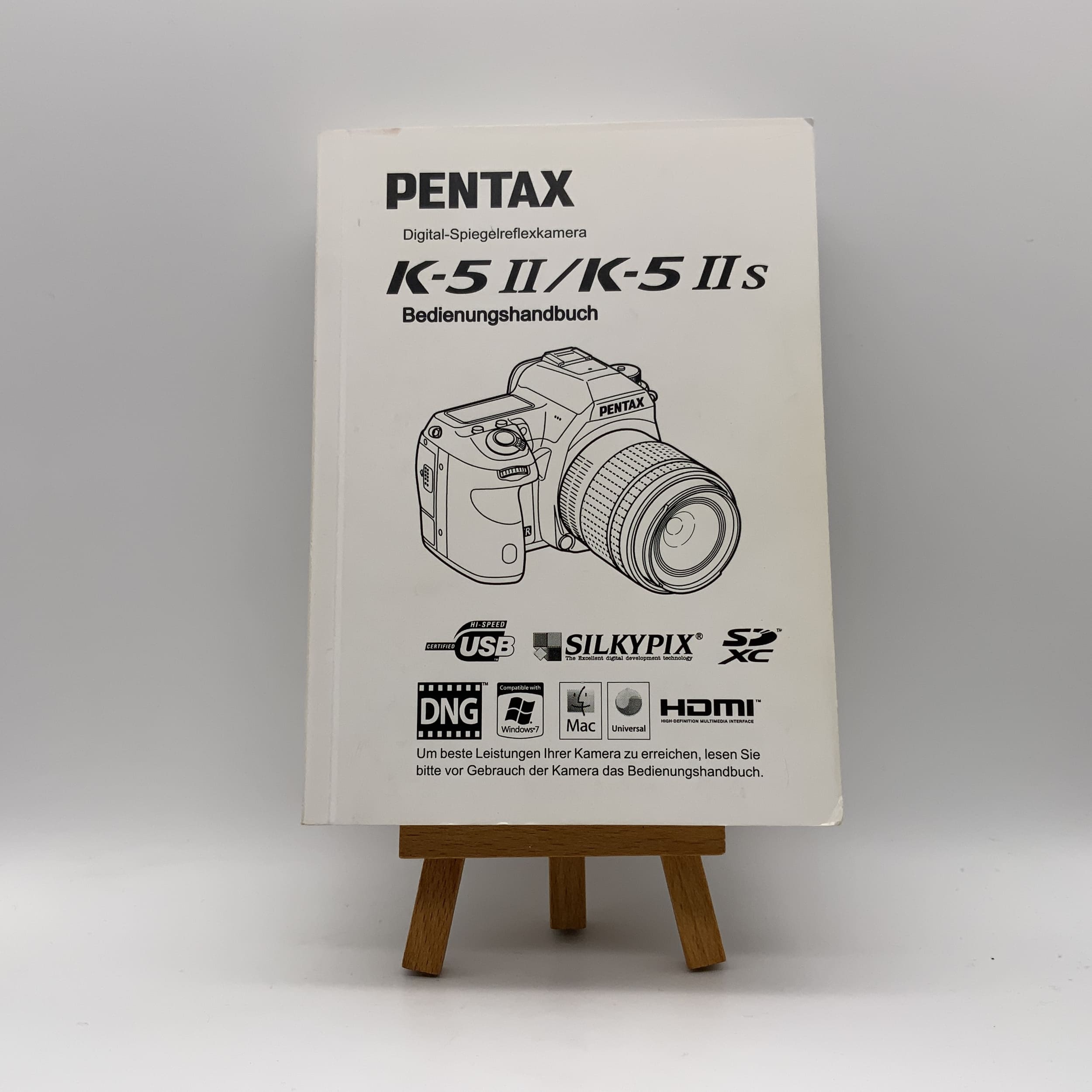 Pentax K-5 II K-5 II s Digitale SLR Bedienungsanleitung Deutsch