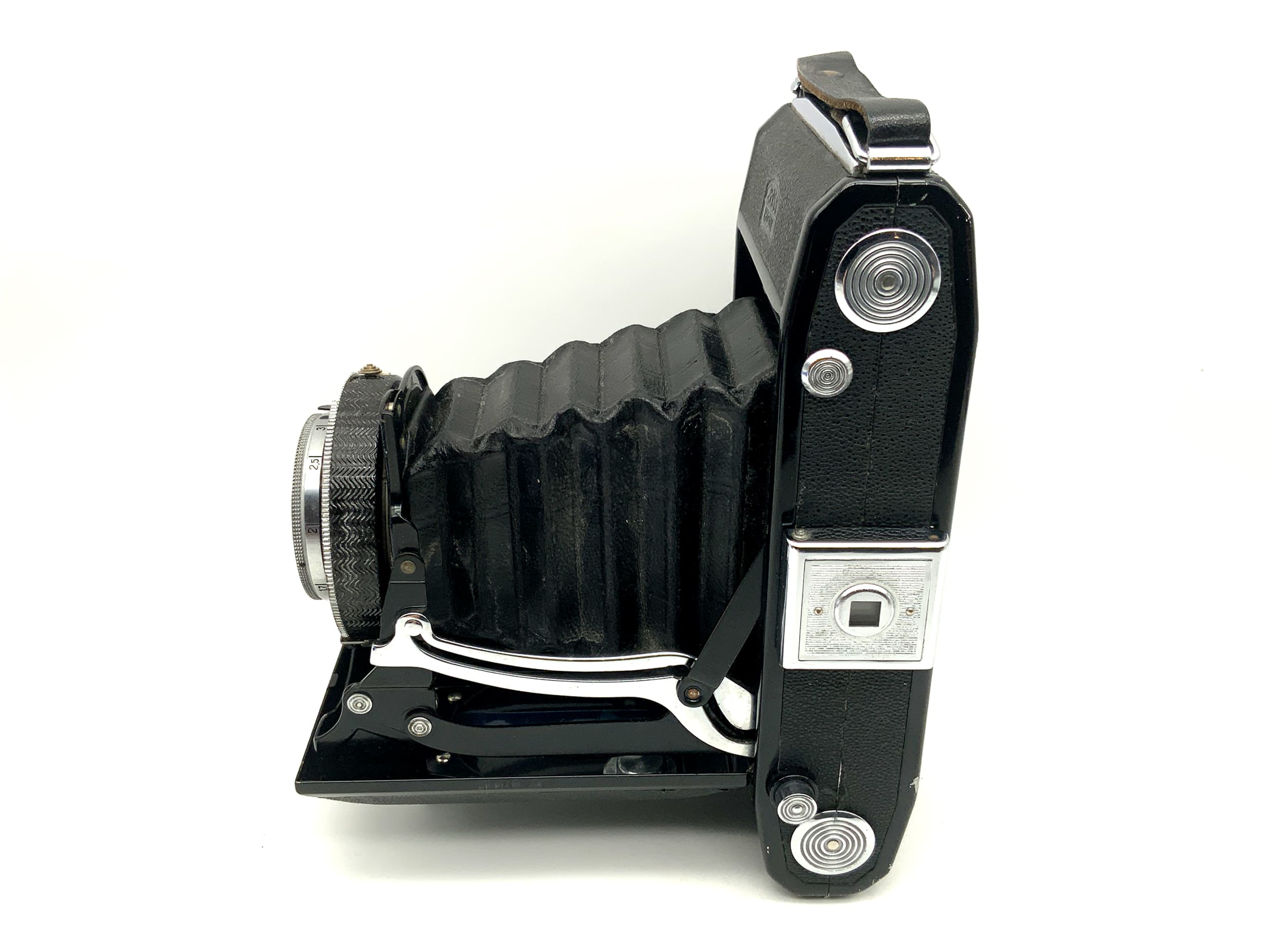 Zeiss Ikon Nettar 515/2 Klappkamera mit Carl Zeiss Tessar 1:4,5 f=10,5cm Compur