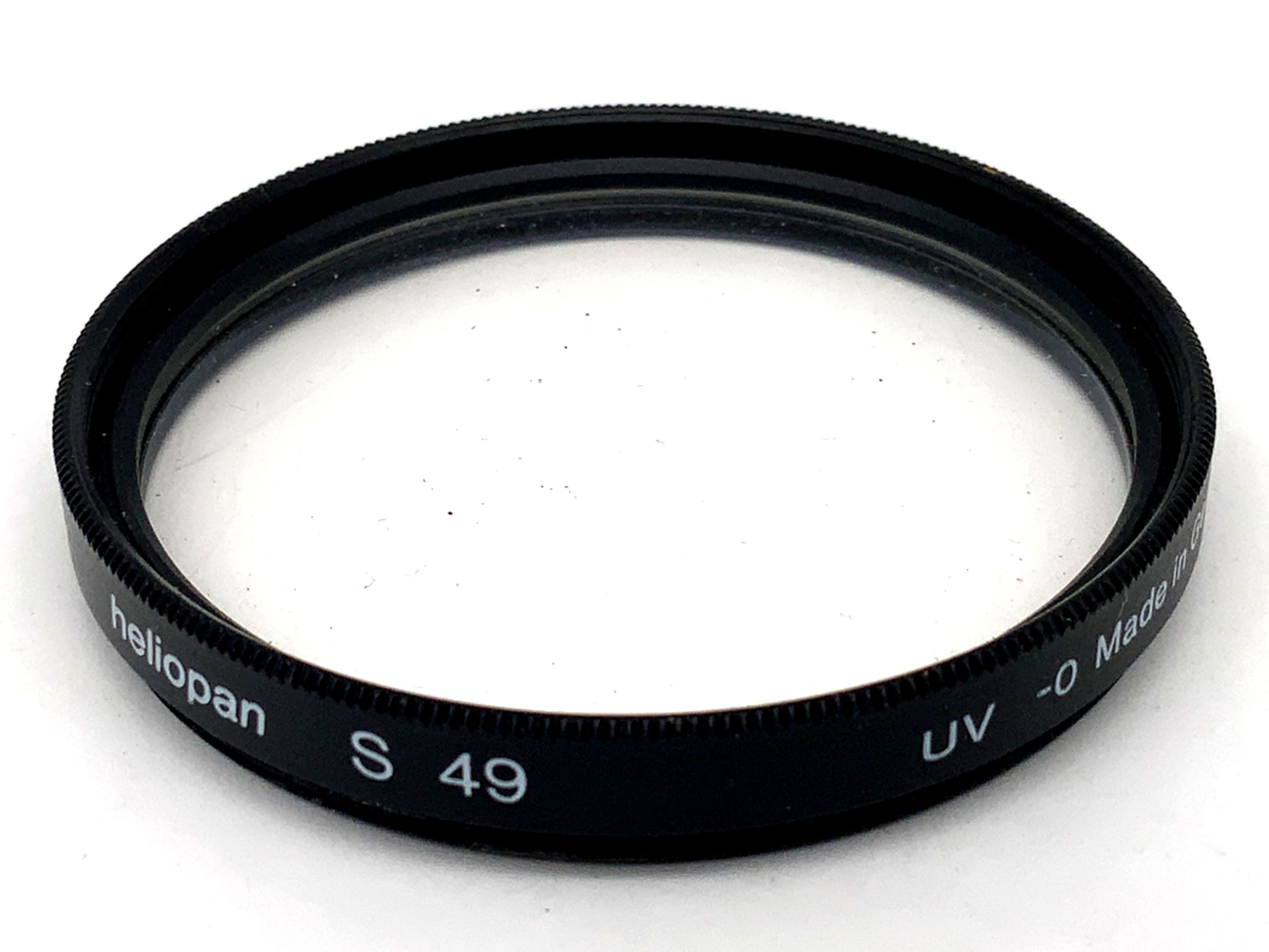 Heliopan UV S 49 UV -0 Filter 49mm Kreisförmig Filtergewinde