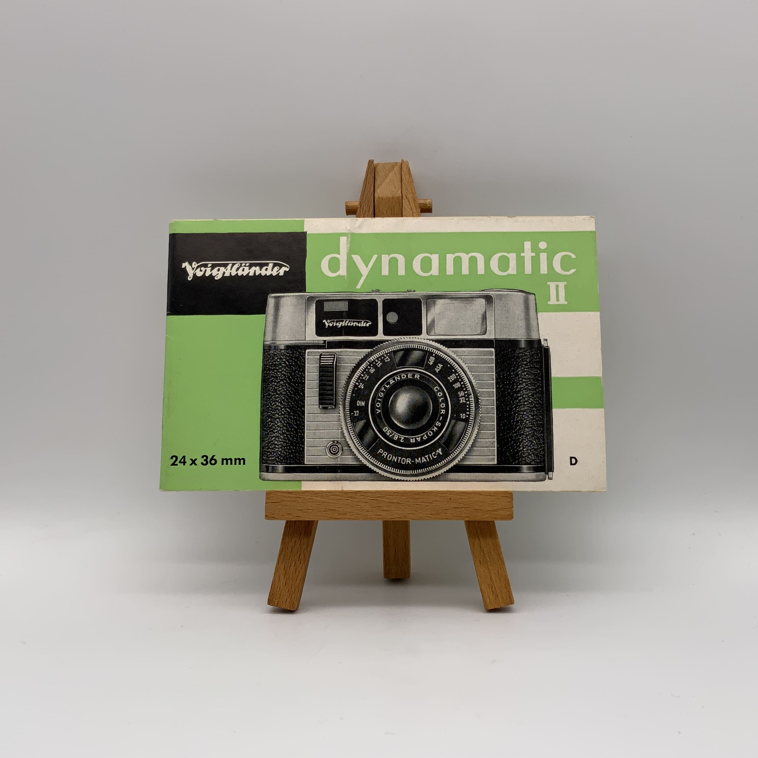 Voigtländer dynamatic II 24x36mm Bedienungsanleitung Deutsch