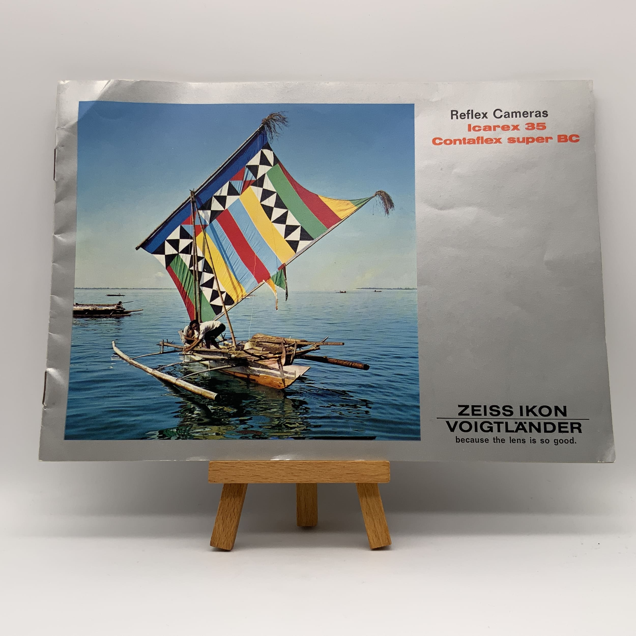 Zeiss Ikon Icarex 35 Contaflex super BC Voigtländer Anleitung Englisch