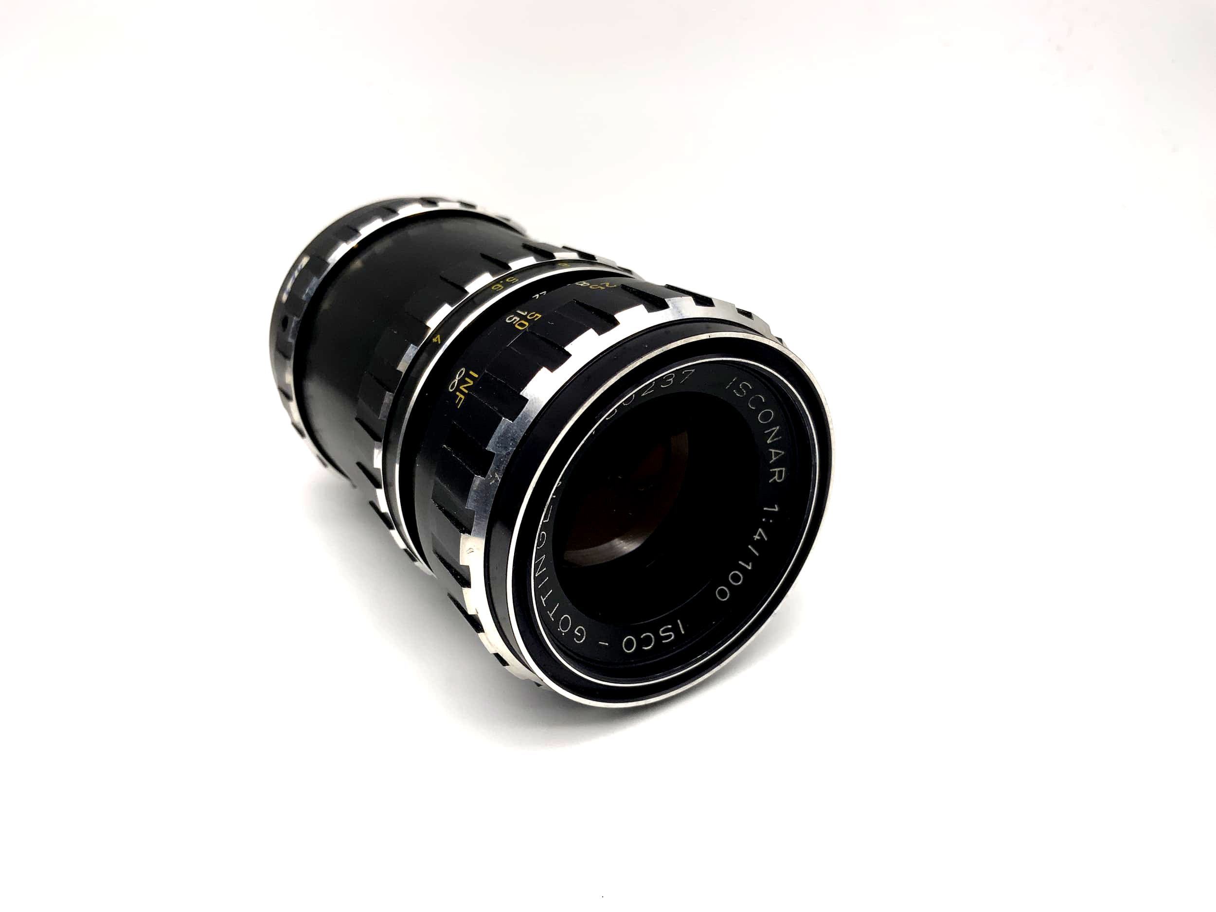 Isco Göttingen 100mm 1:4 Objektiv Isconar Kamera Camera Lens (M42)