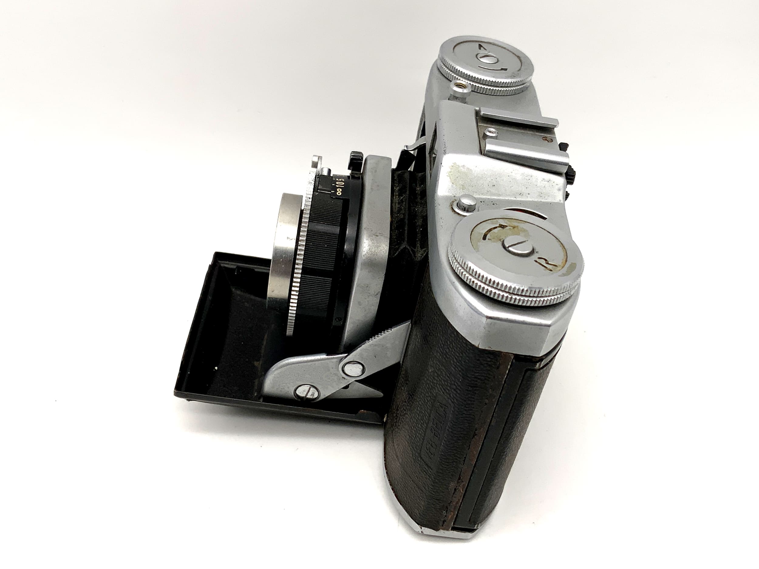 Balda Beltica Klappkamera mit Carl Zeiss Tessar 1:2,8 50mm red T Analogkamera