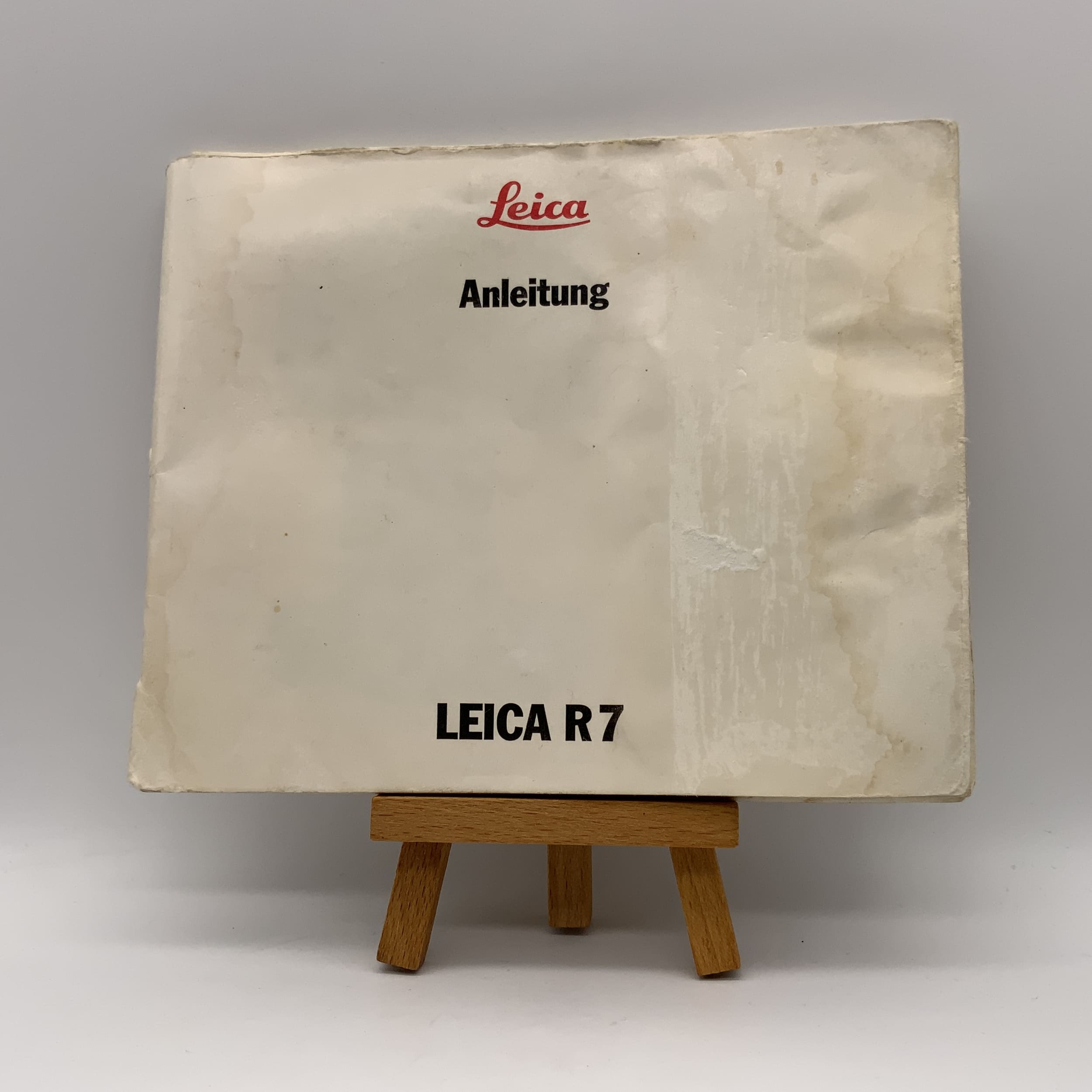 Leica R7 Bedienungsanleitung Deutsch Gebrauchsanweisung