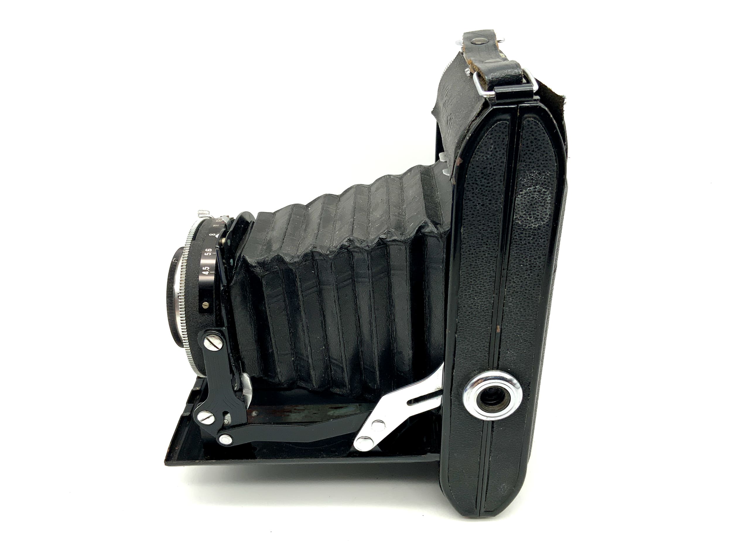 Belca Belfoca Klappkamera mit Feinmess Dresden Bonotar 1:4,5 f=10,5cm Tempor