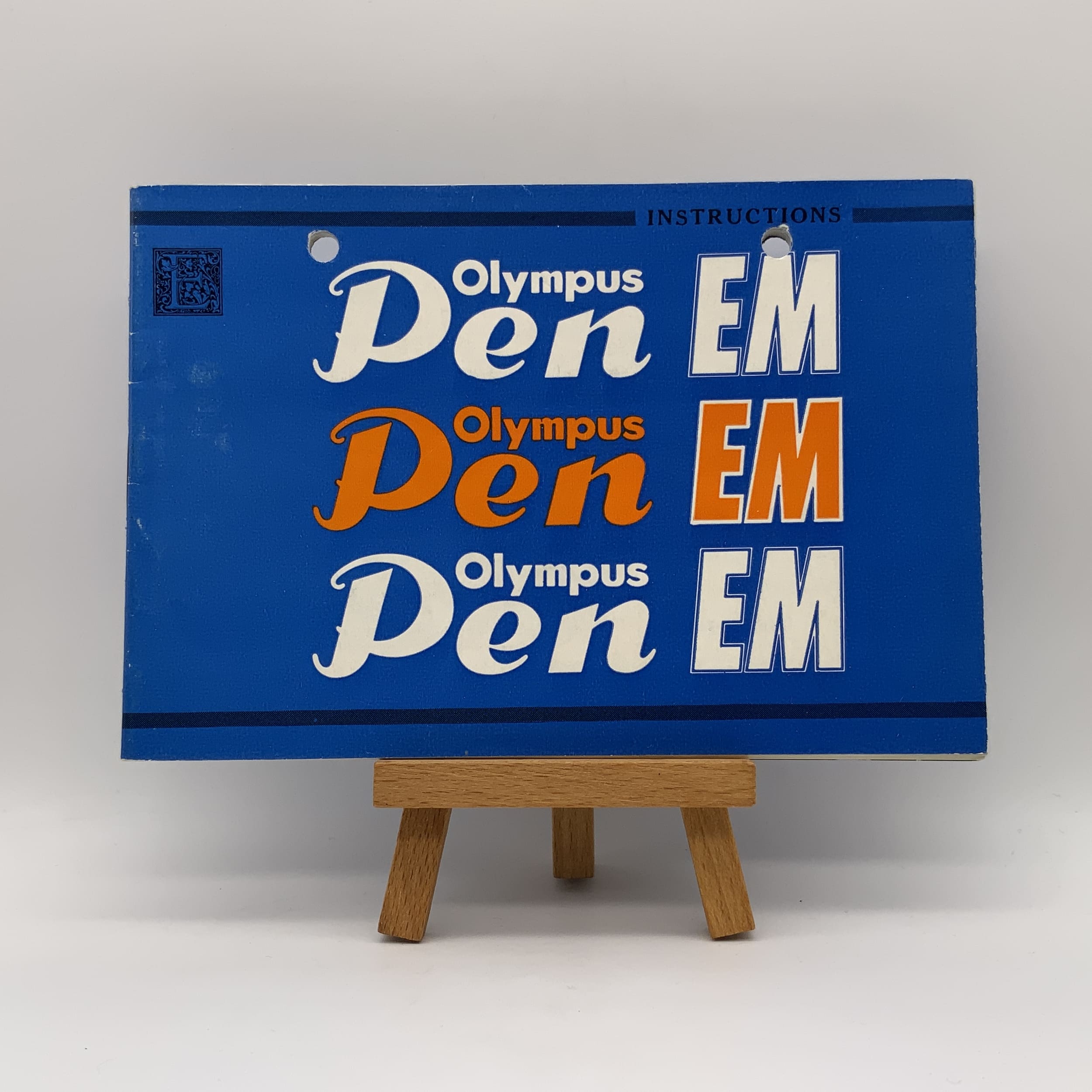 Olympus Pen EM Bedienungsanleitung Englisch Gebrauchsanweisung