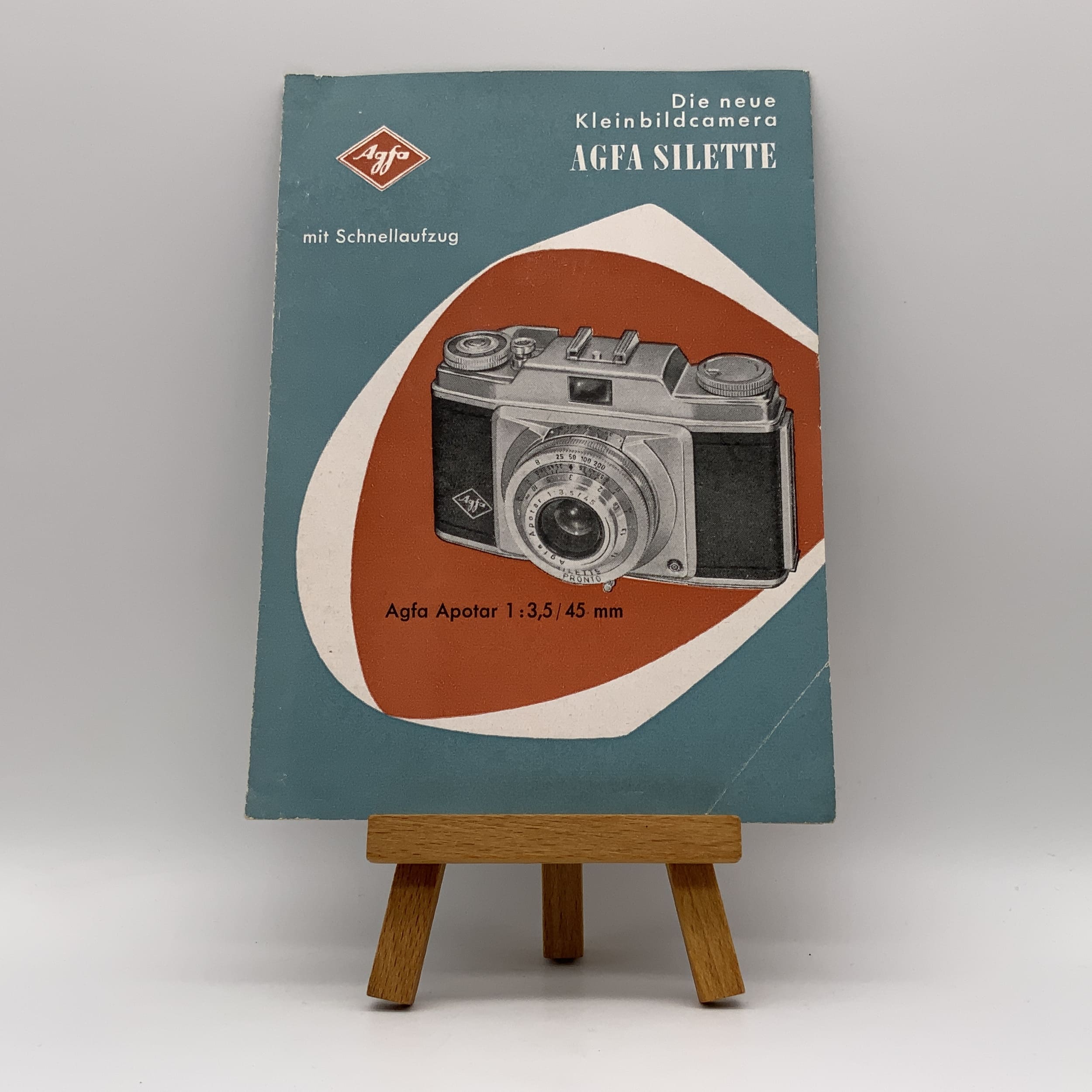 Agfa Silette Die neue Kleinbildkamera Infoheft Deutsch