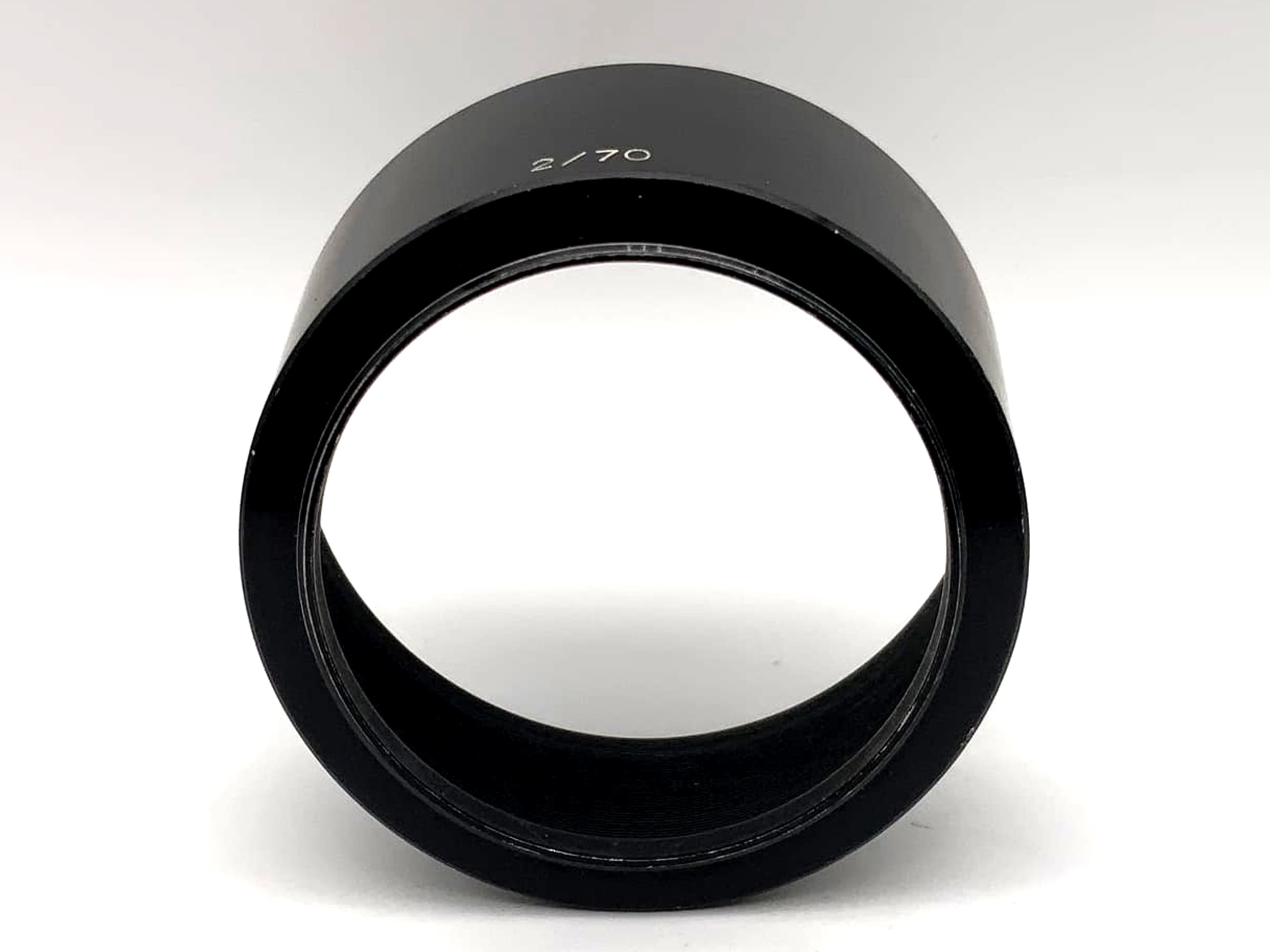 Olympus 2/70 Gegenlichtblende Metall lenshood Sonnenblende