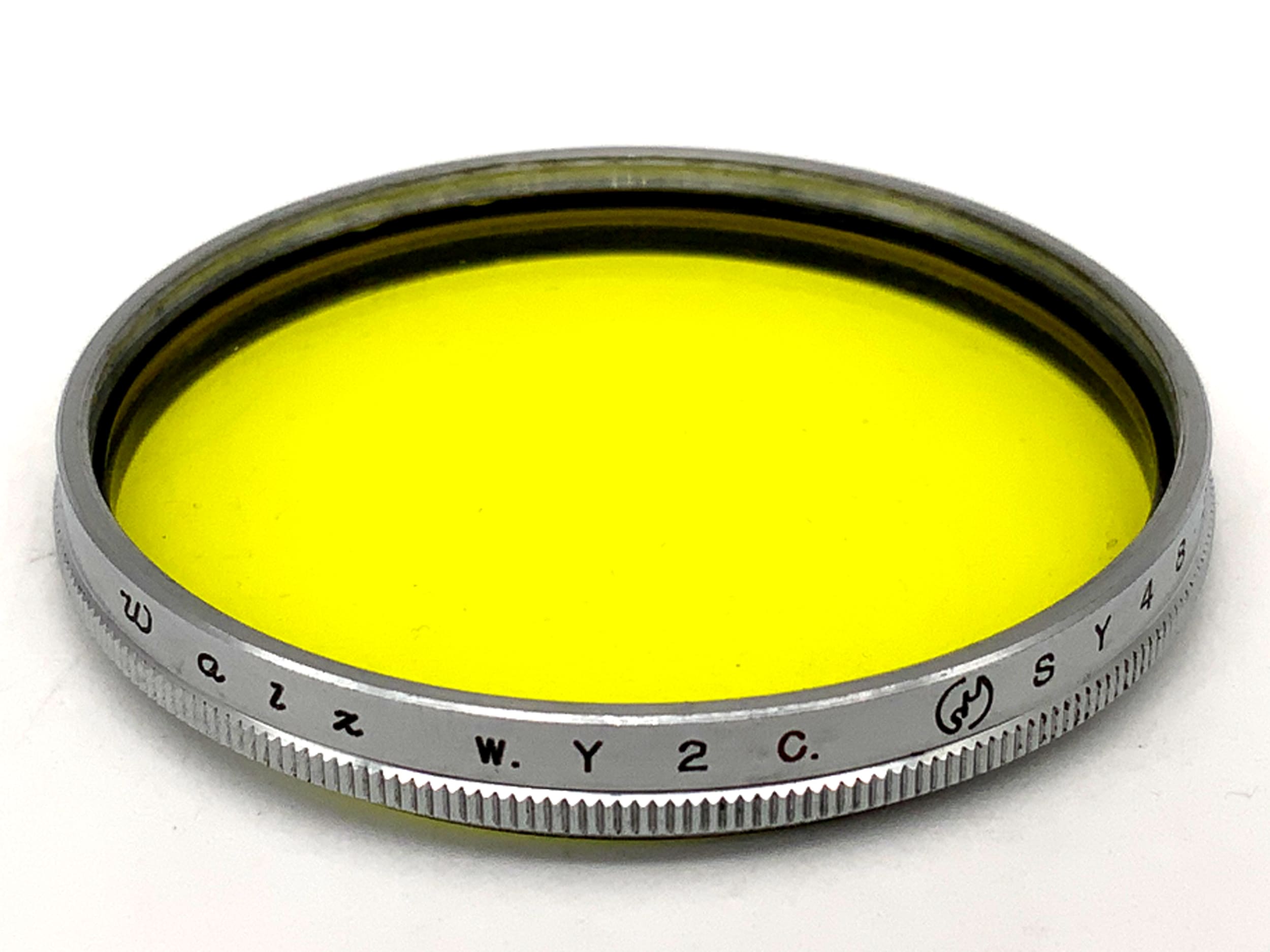 Walz Farbfilter W.Y2 C.gelb/yellow SY 48-2 Filter 40mm Kreisförmig Filtergewinde