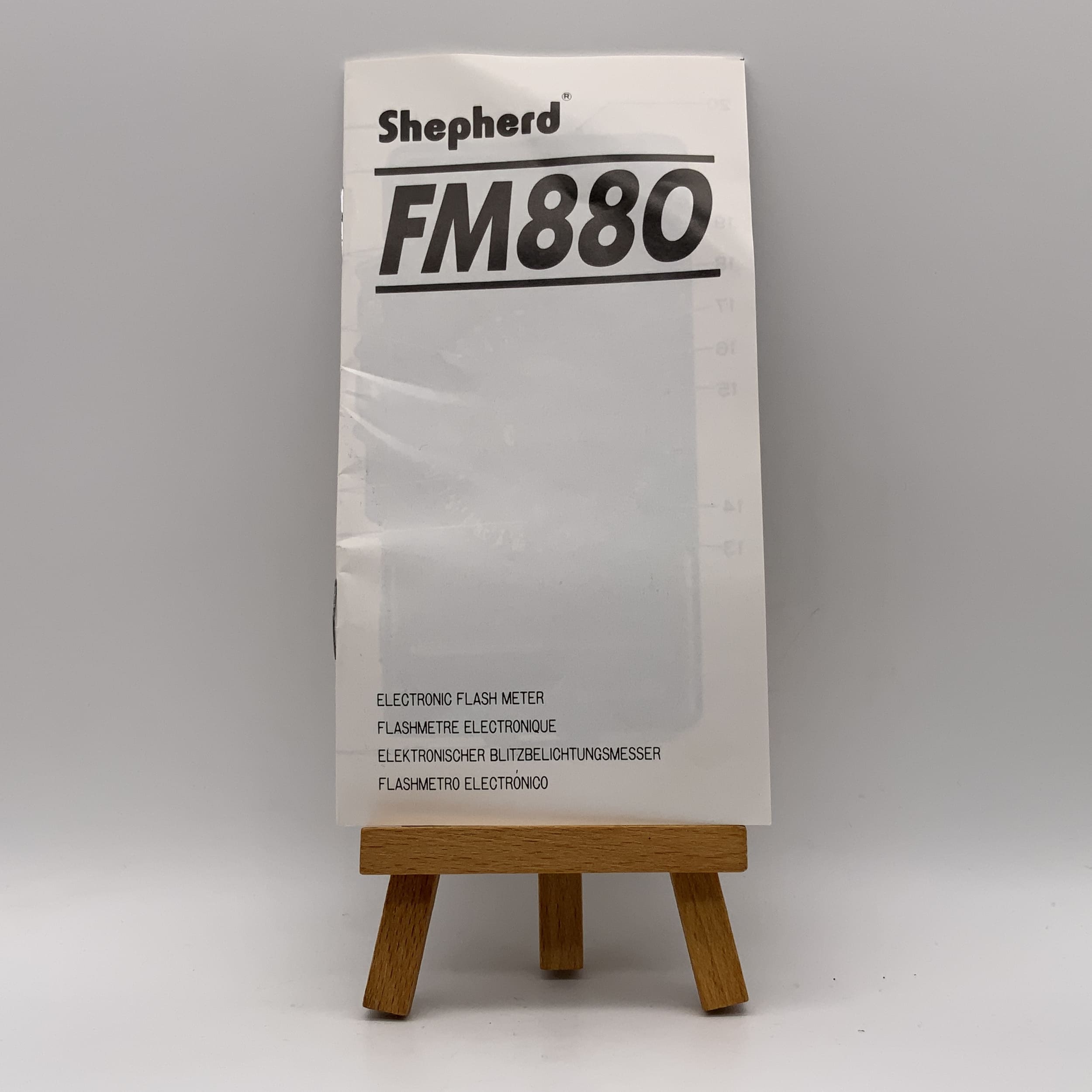 Shepherd FM880 Bedienungsanleitung Deutsch Gebrauchsanweisung