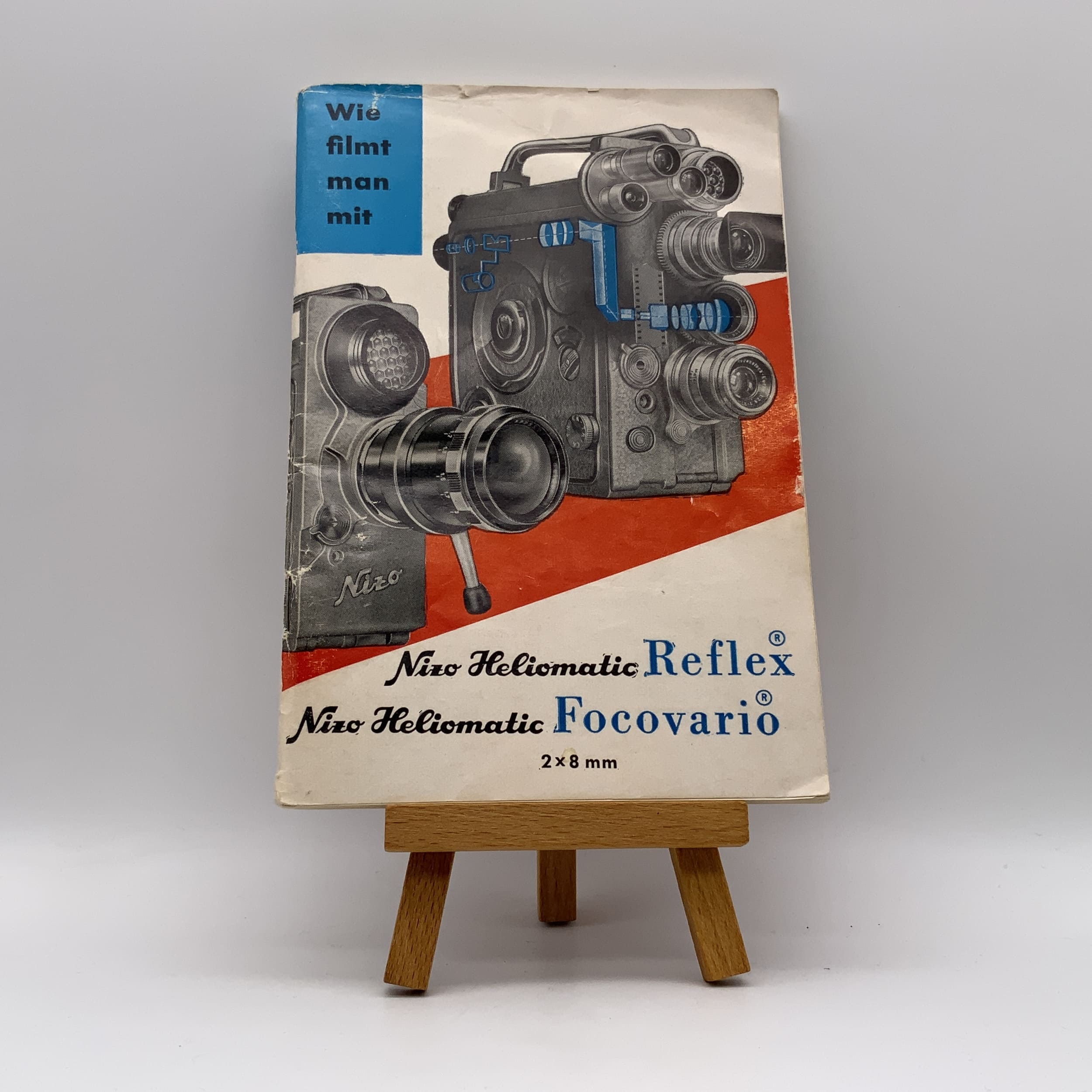 Nizo Heliomatic Reflex Focovario 2x8mm Bedienungsanleitung Deutsch
